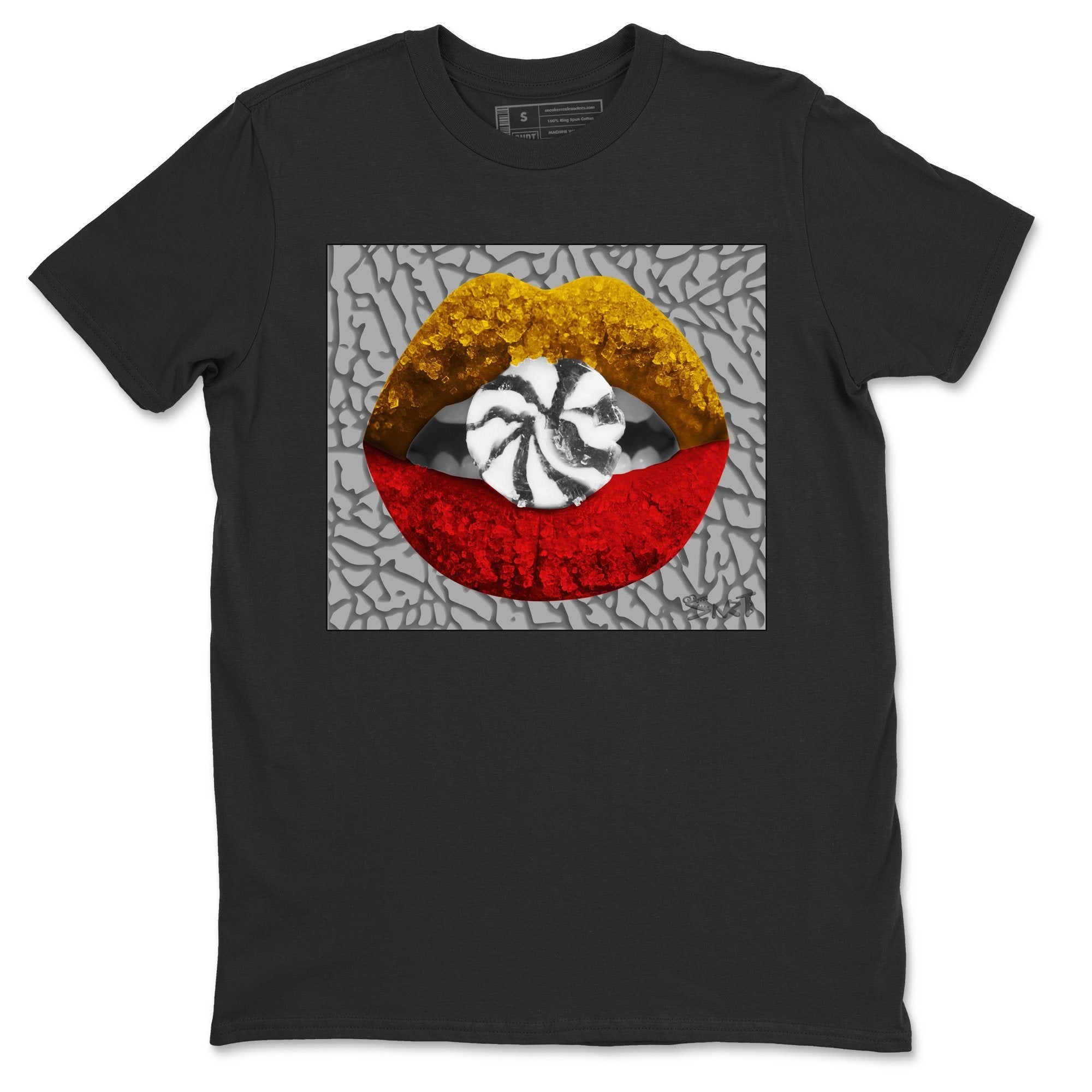 Lips Candy Unisex Tops - Air Jordan 3 Cool Grey