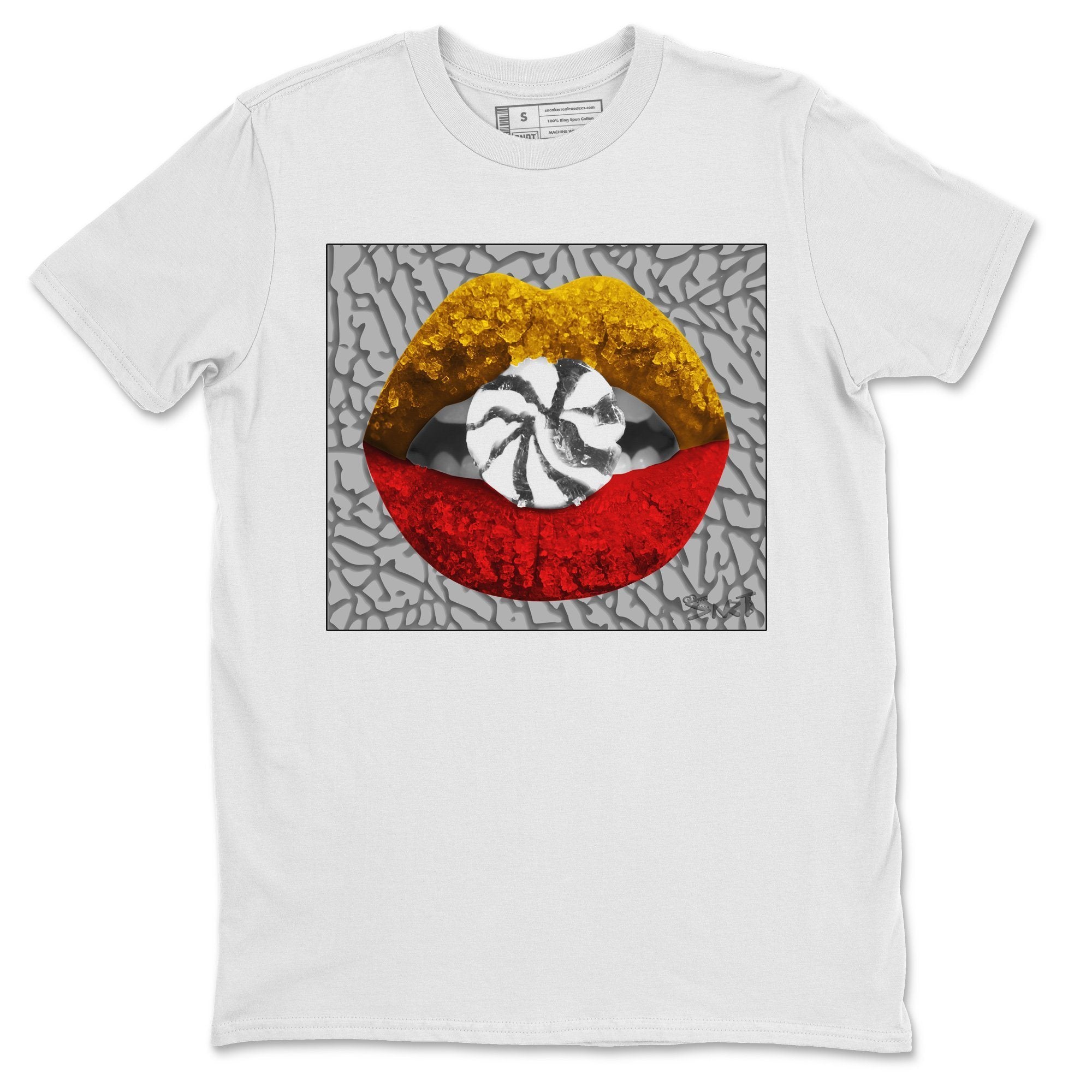 Lips Candy Unisex Tops - Air Jordan 3 Cool Grey