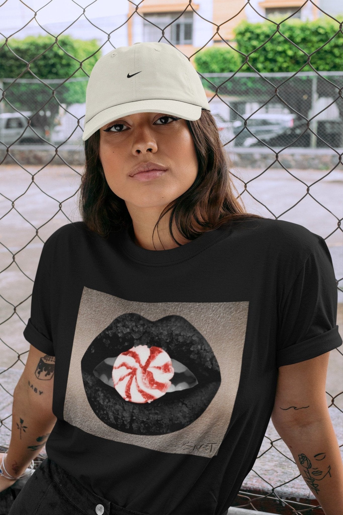 Lips Candy Unisex Tops - Air Jordan 4 Taupe Haze