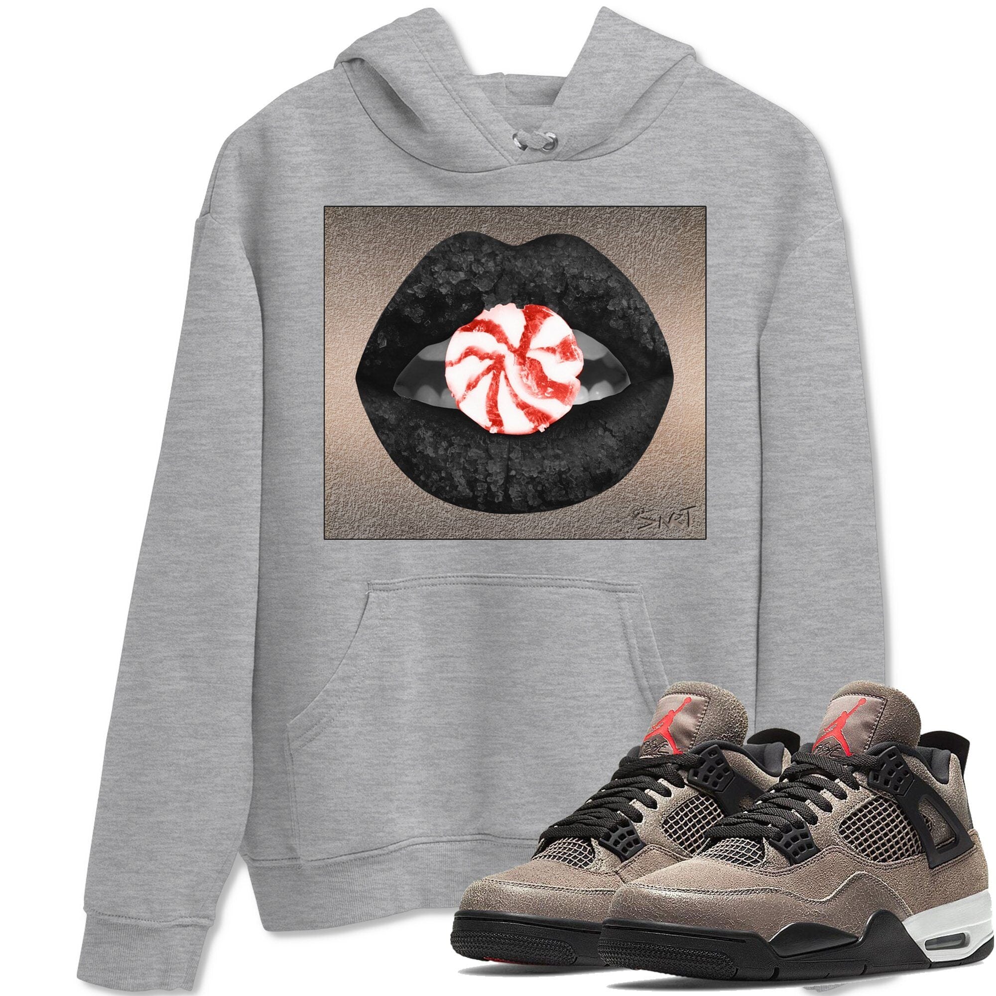 Lips Candy Unisex Tops - Air Jordan 4 Taupe Haze