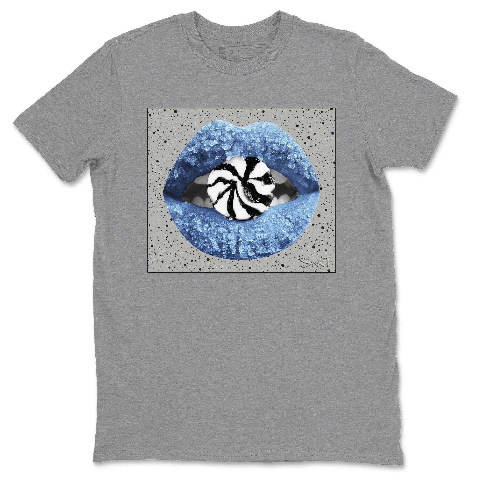 Lips Candy Unisex Tops - Air Jordan 4 University Blue