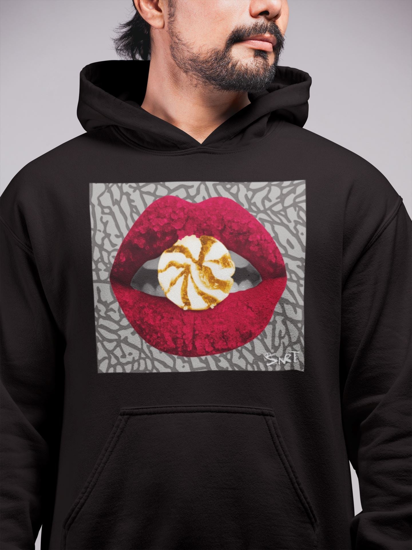 Lips Candy Unisex Tops - Air Jordan 3 Cardinal