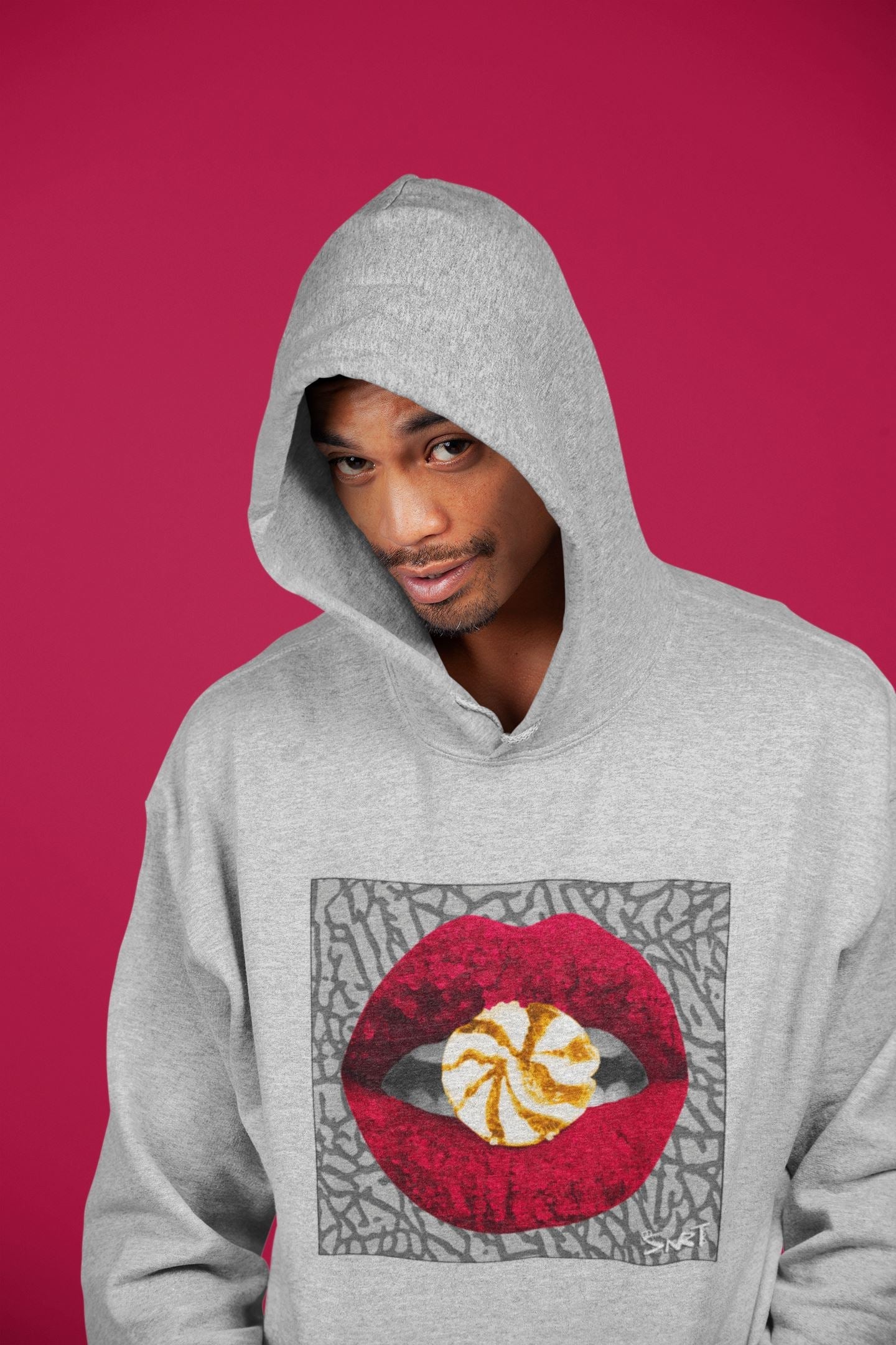 Lips Candy Unisex Tops - Air Jordan 3 Cardinal