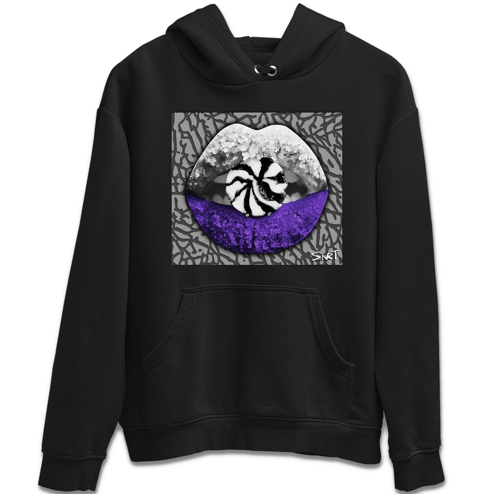 Lips Candy Unisex Tops - Air Jordan 3 Dark Iris