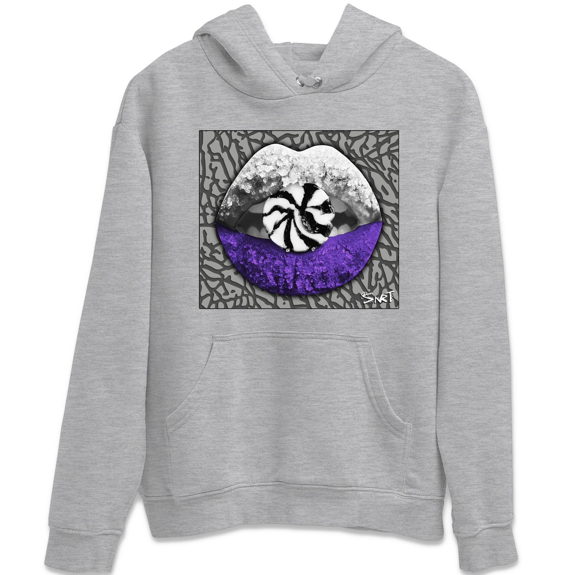 Lips Candy Unisex Tops - Air Jordan 3 Dark Iris