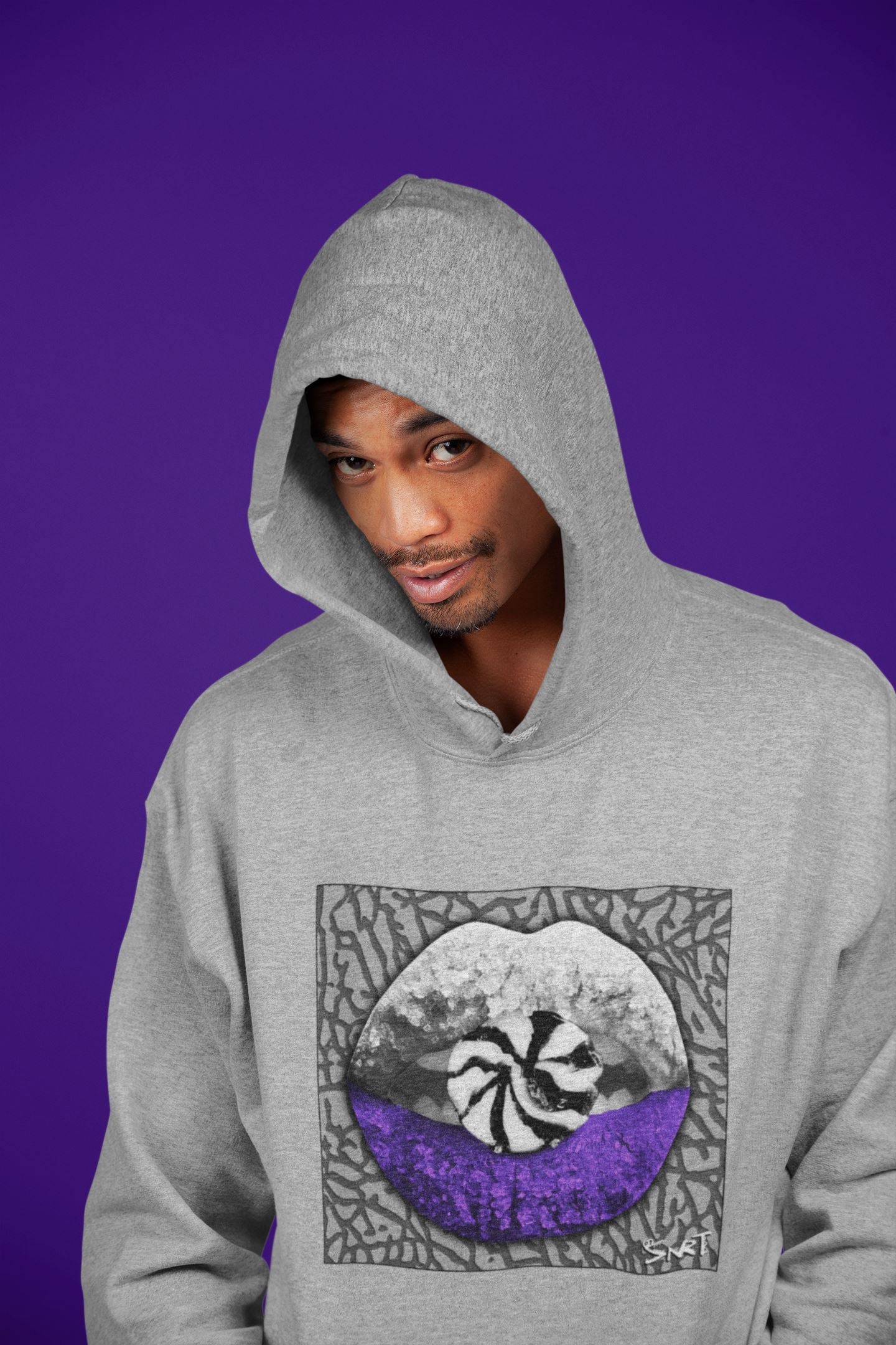 Lips Candy Unisex Tops - Air Jordan 3 Dark Iris