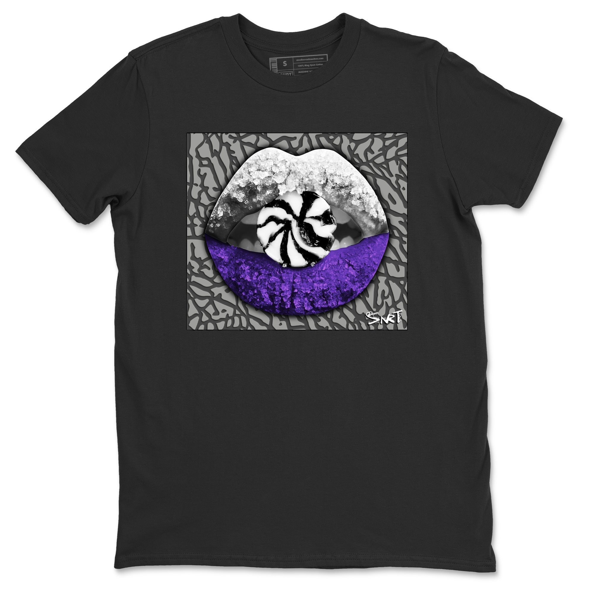 Lips Candy Unisex Tops - Air Jordan 3 Dark Iris
