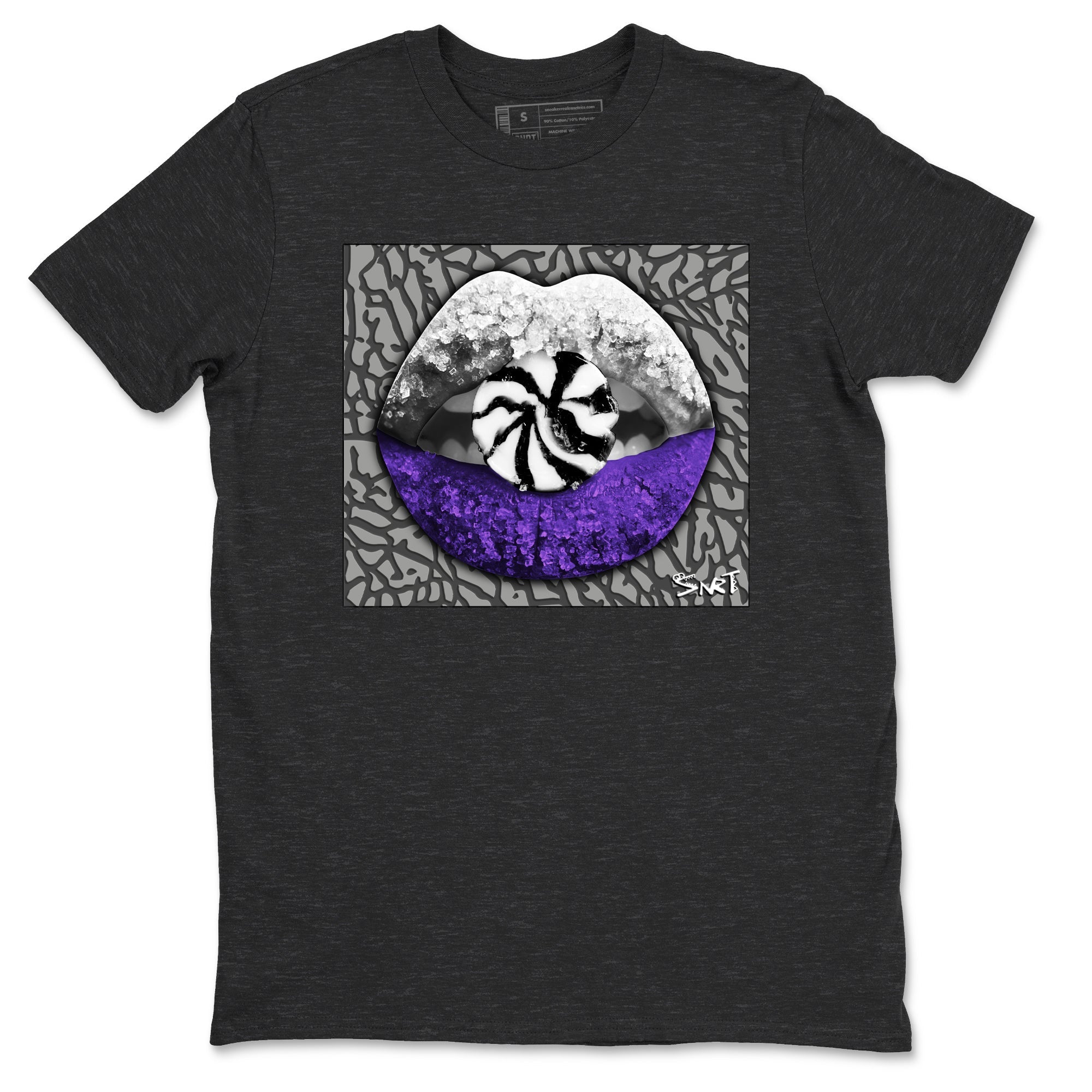 Lips Candy Unisex Tops - Air Jordan 3 Dark Iris