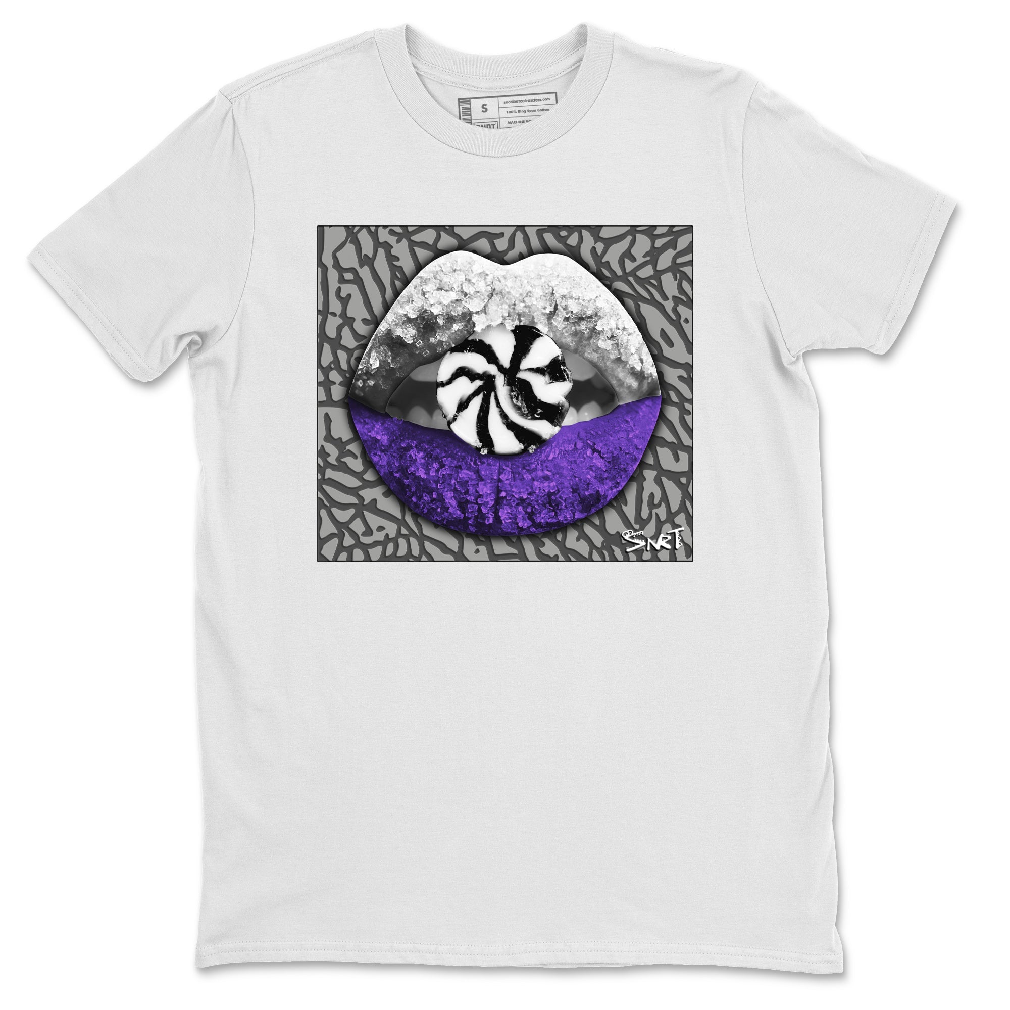Lips Candy Unisex Tops - Air Jordan 3 Dark Iris