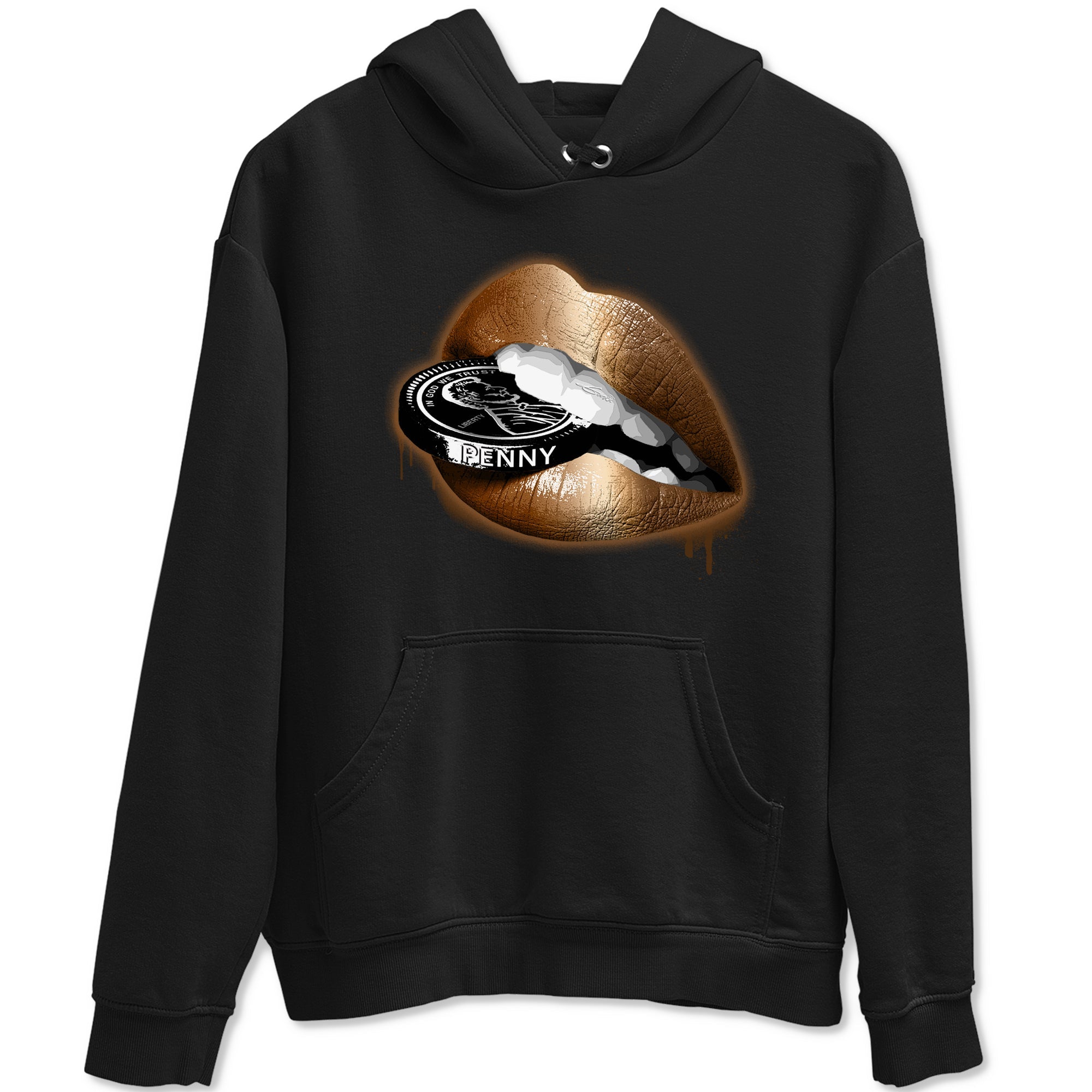 Lips Coin snkmatch Tees - Air Foamposite One Metallic Copper