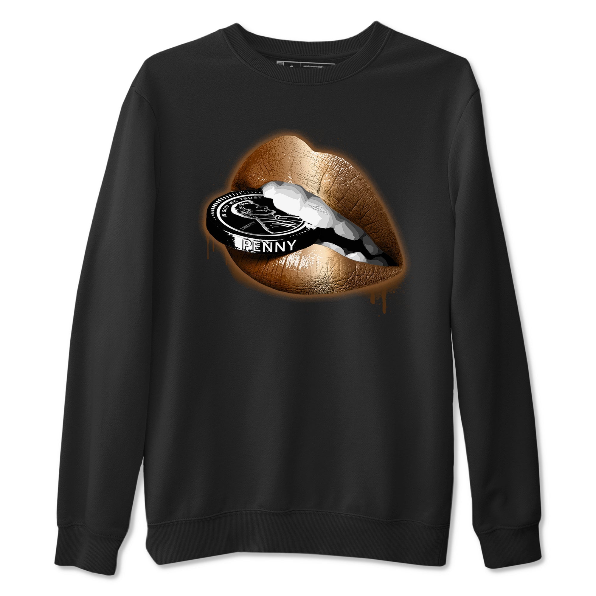Lips Coin snkmatch Tees - Air Foamposite One Metallic Copper