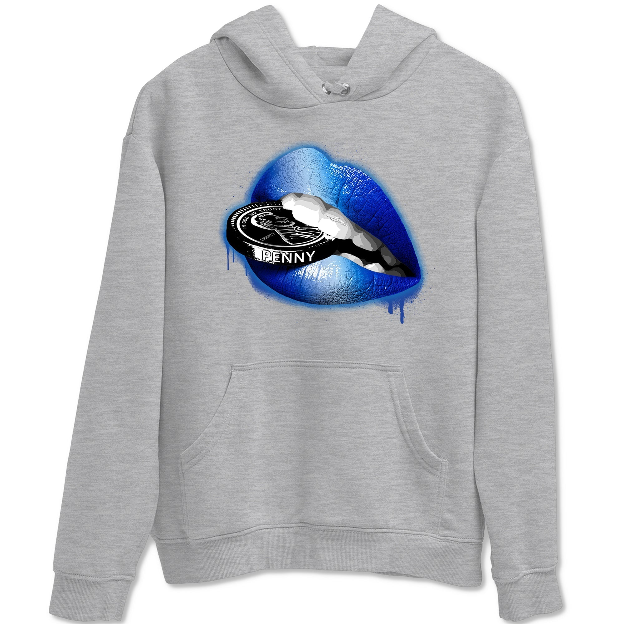 Lips Coin snkmatch Tees - Air Foamposite One Royal