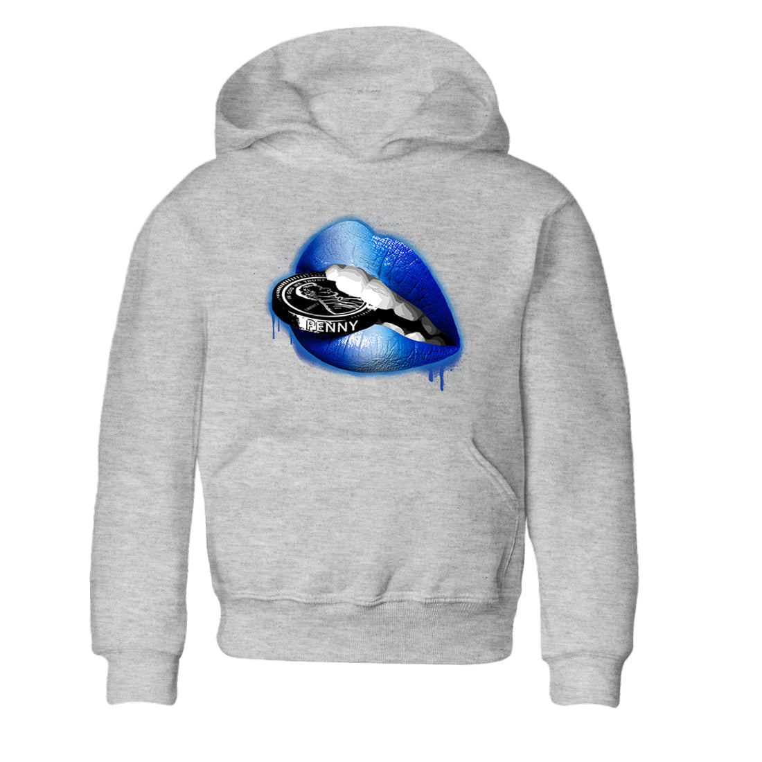 Lips Coin snkmatch Tees Kids - Air Foamposite One Royal