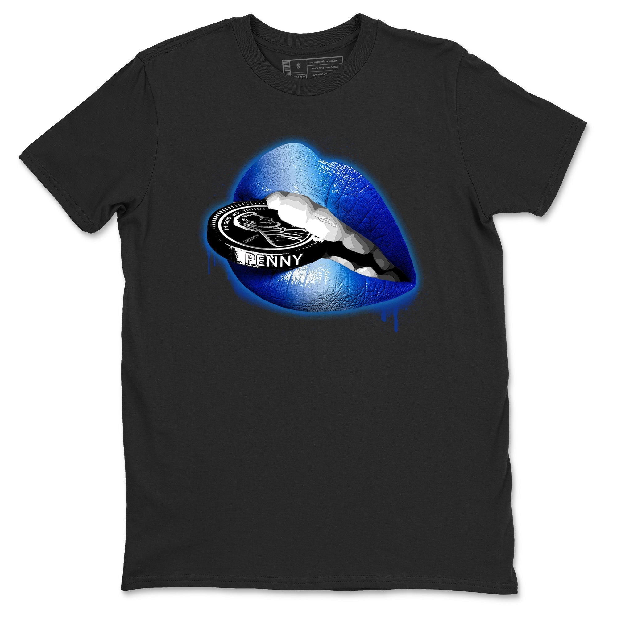 Lips Coin snkmatch Tees - Air Foamposite One Royal