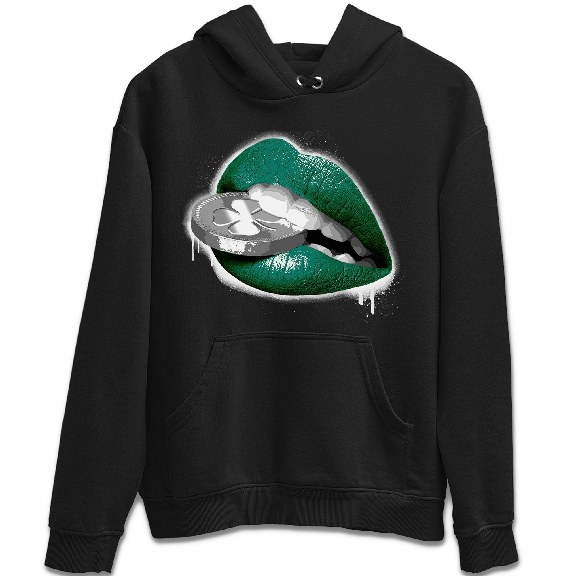 Lips Coin Unisex Tops - Air Jordan 1 Gorge Green