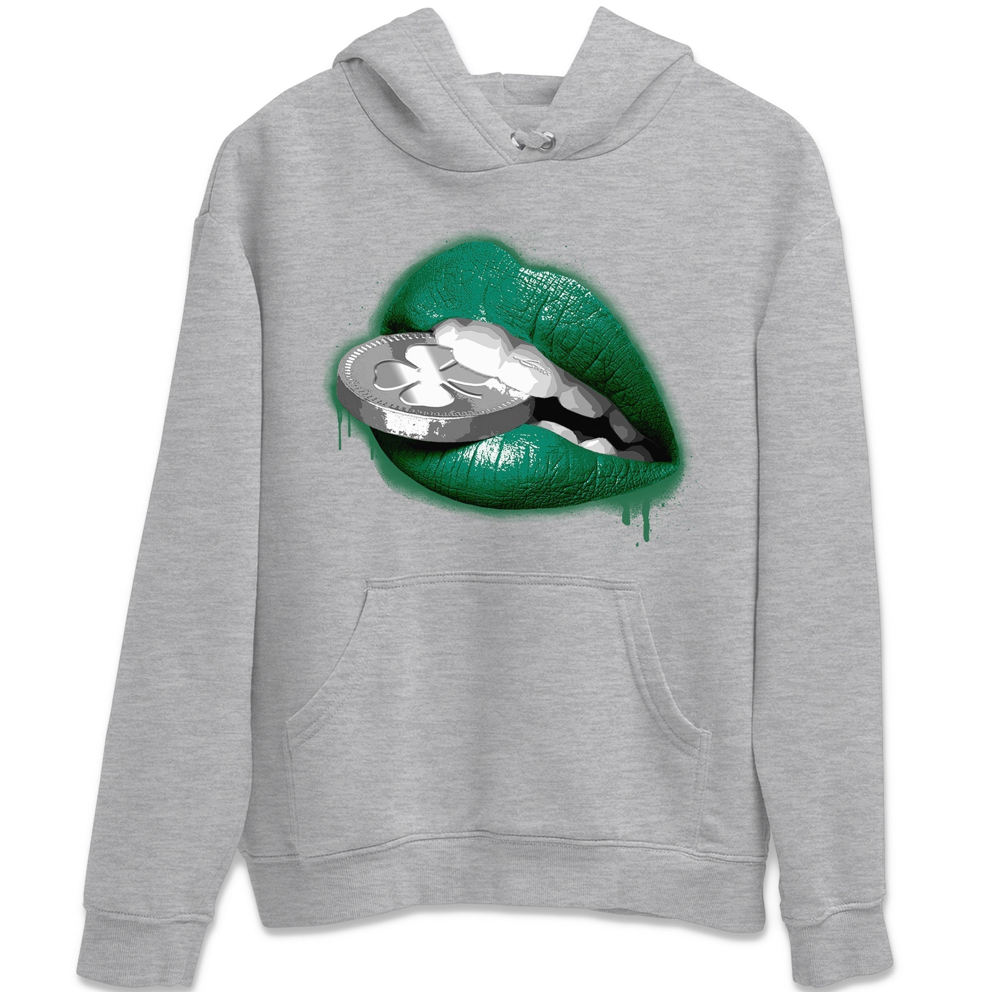 Lips Coin Unisex Tops - Air Jordan 1 Gorge Green