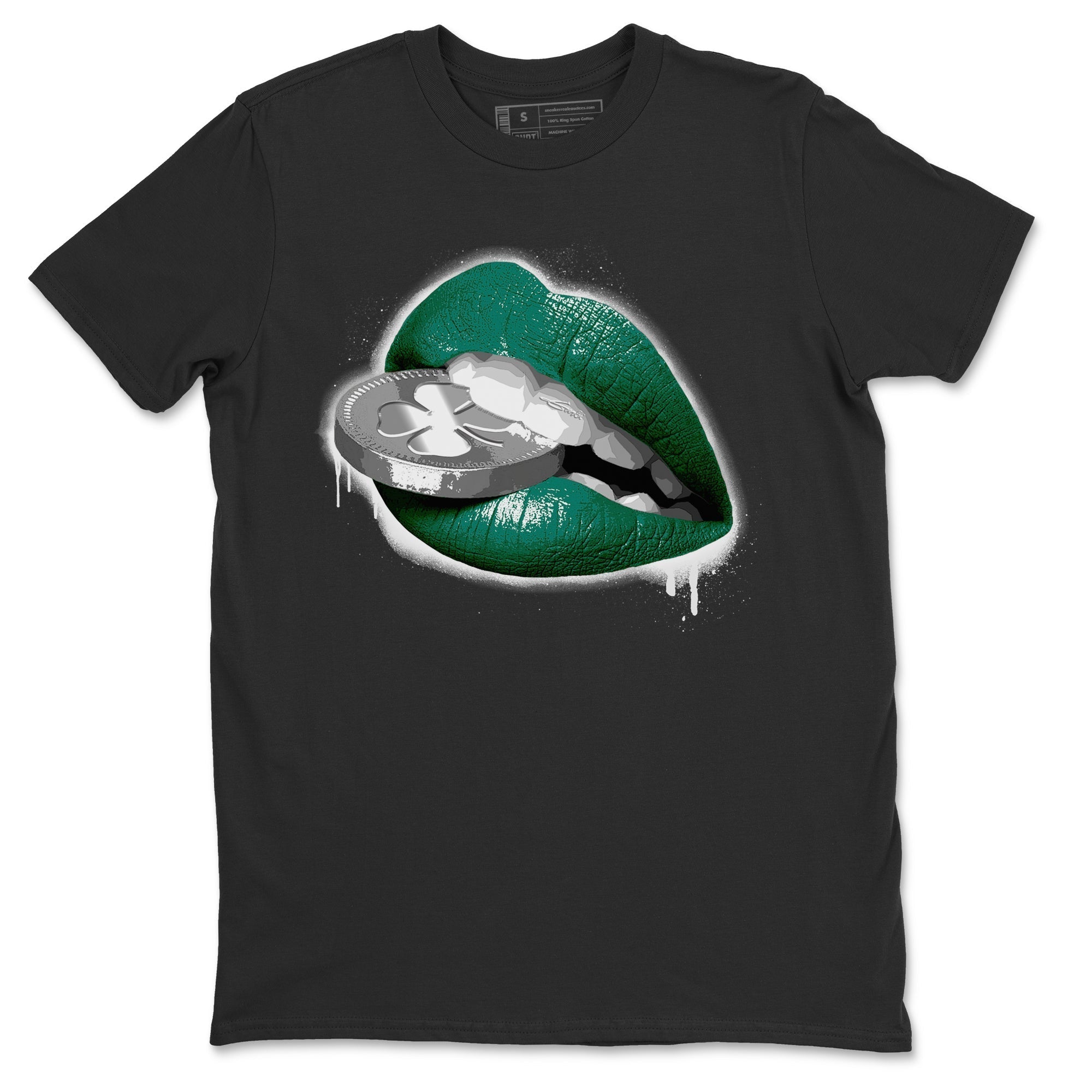 Lips Coin Unisex Tops - Air Jordan 1 Gorge Green