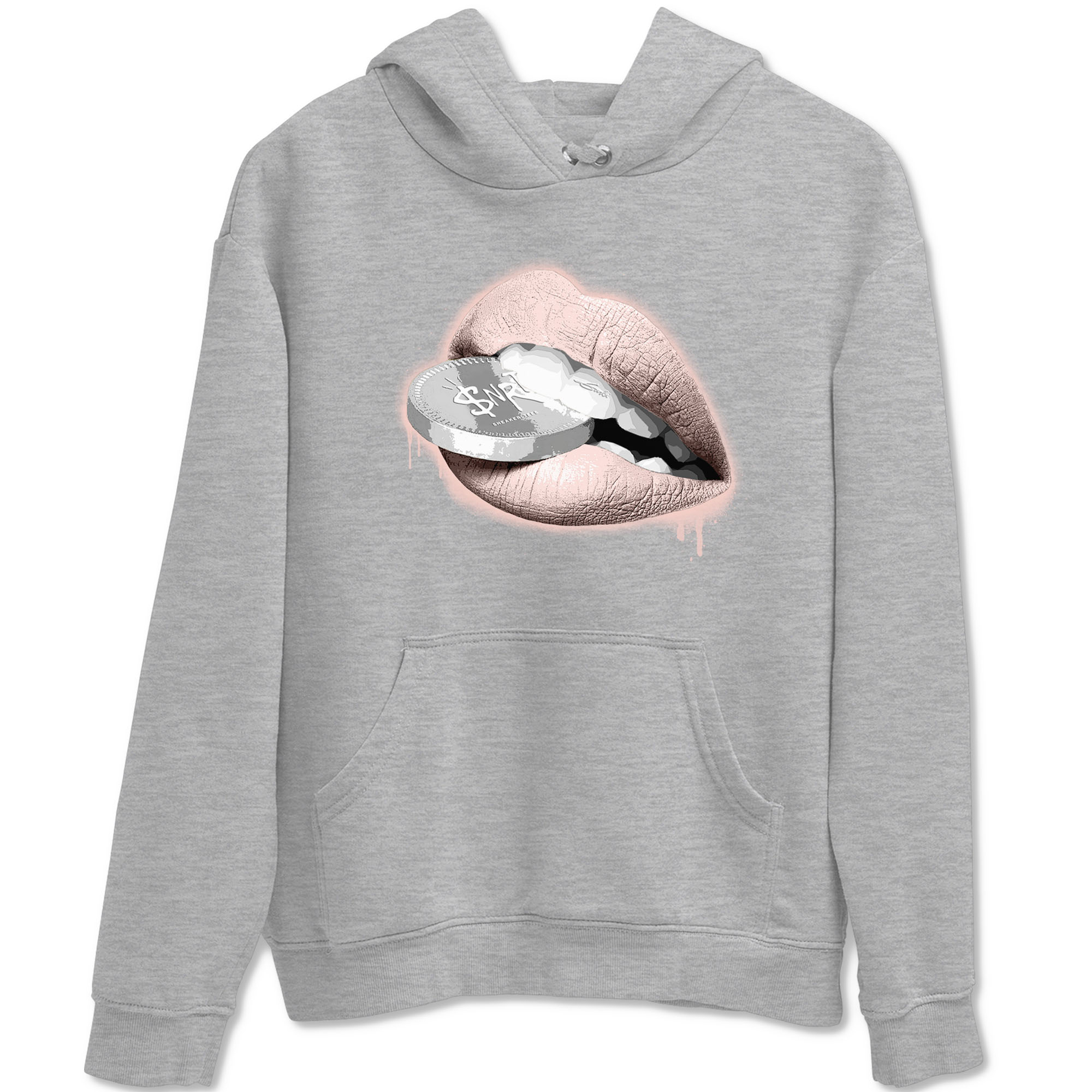 Lips Coin snkmatch Tees - Air Jordan 11 Legend Pink