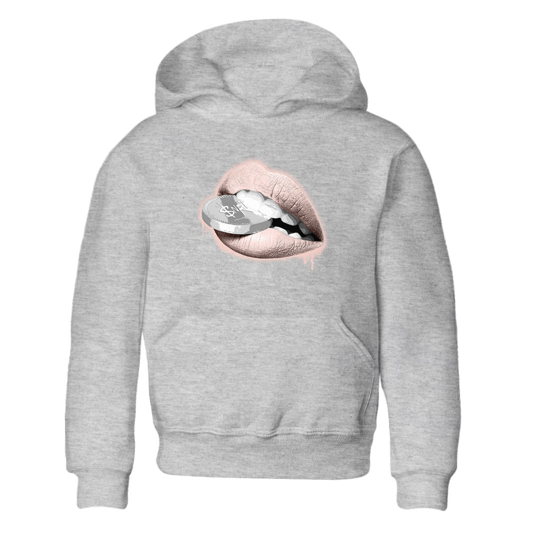 Lips Coin snkmatch Tees Kids - Air Jordan 11 Legend Pink