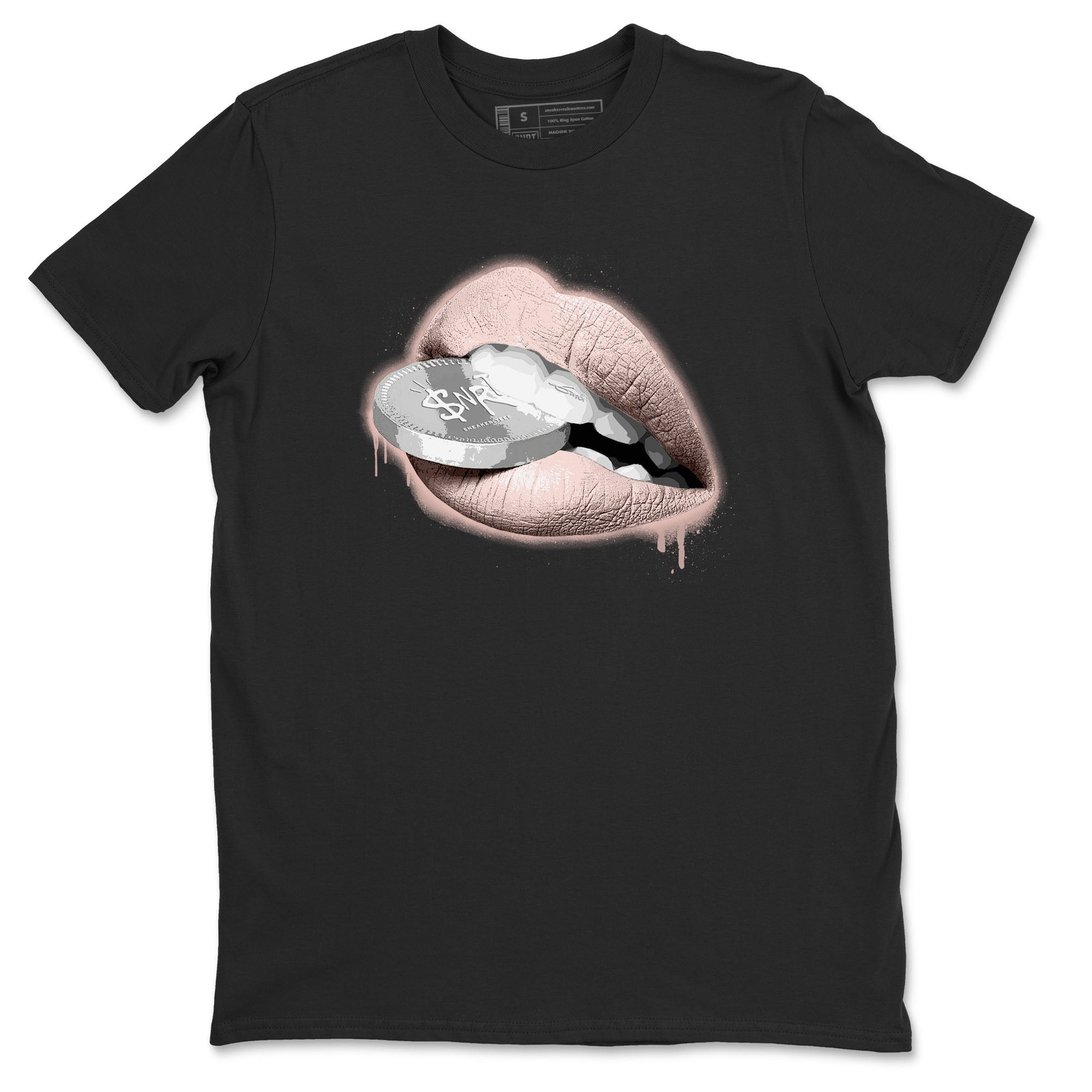 Lips Coin snkmatch Tees - Air Jordan 11 Legend Pink