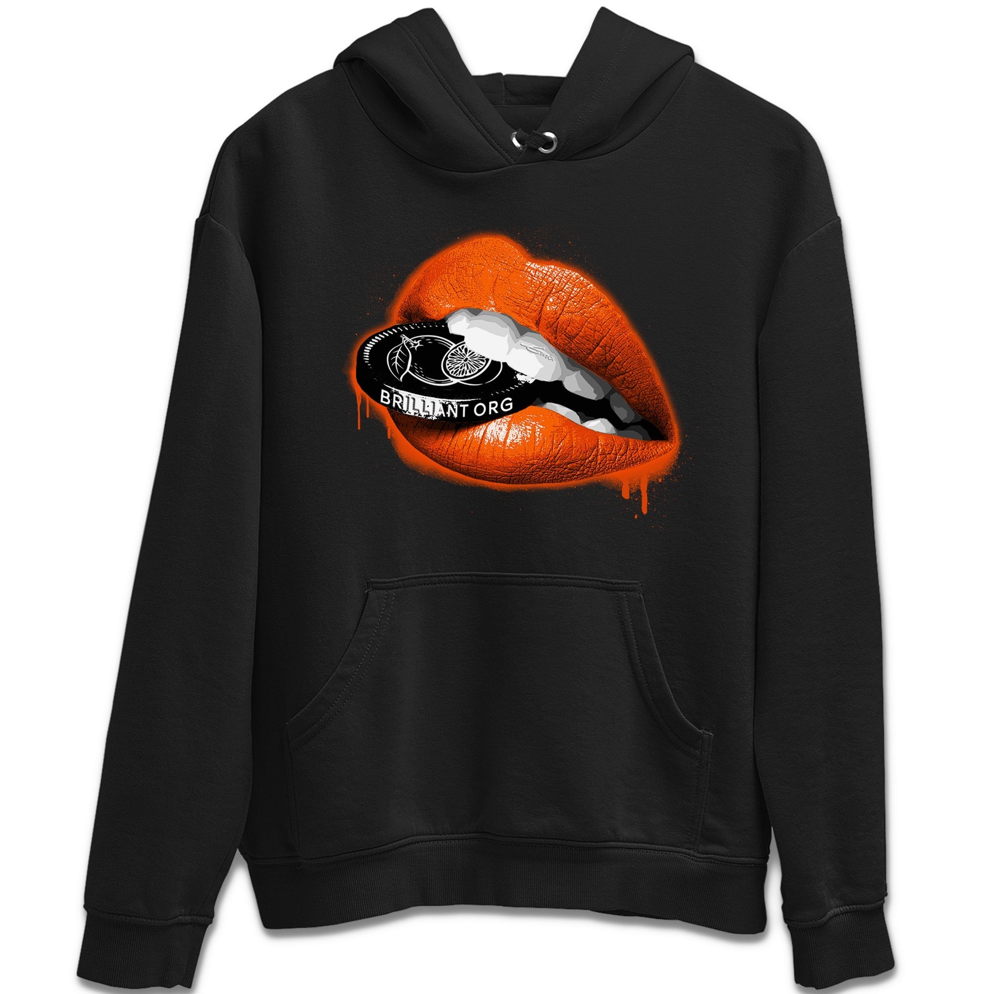 Lips Coin Unisex Tops - Air Jordan 12 Brilliant Orange