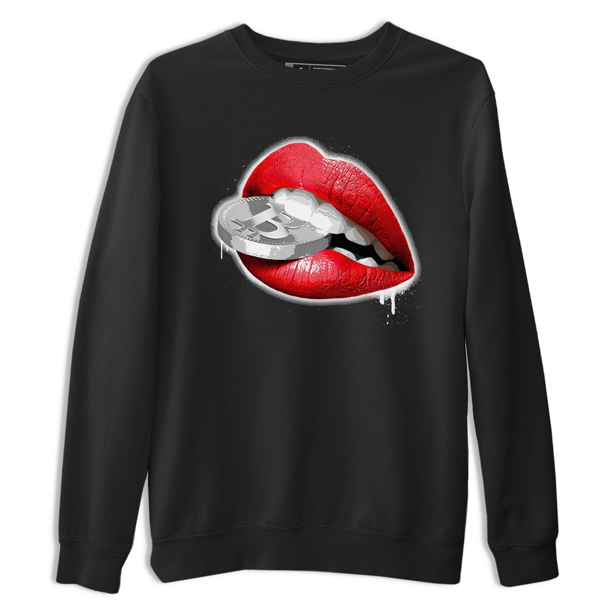 Lips Coin snkmatch Tee - Air Jordan 12 Cherry