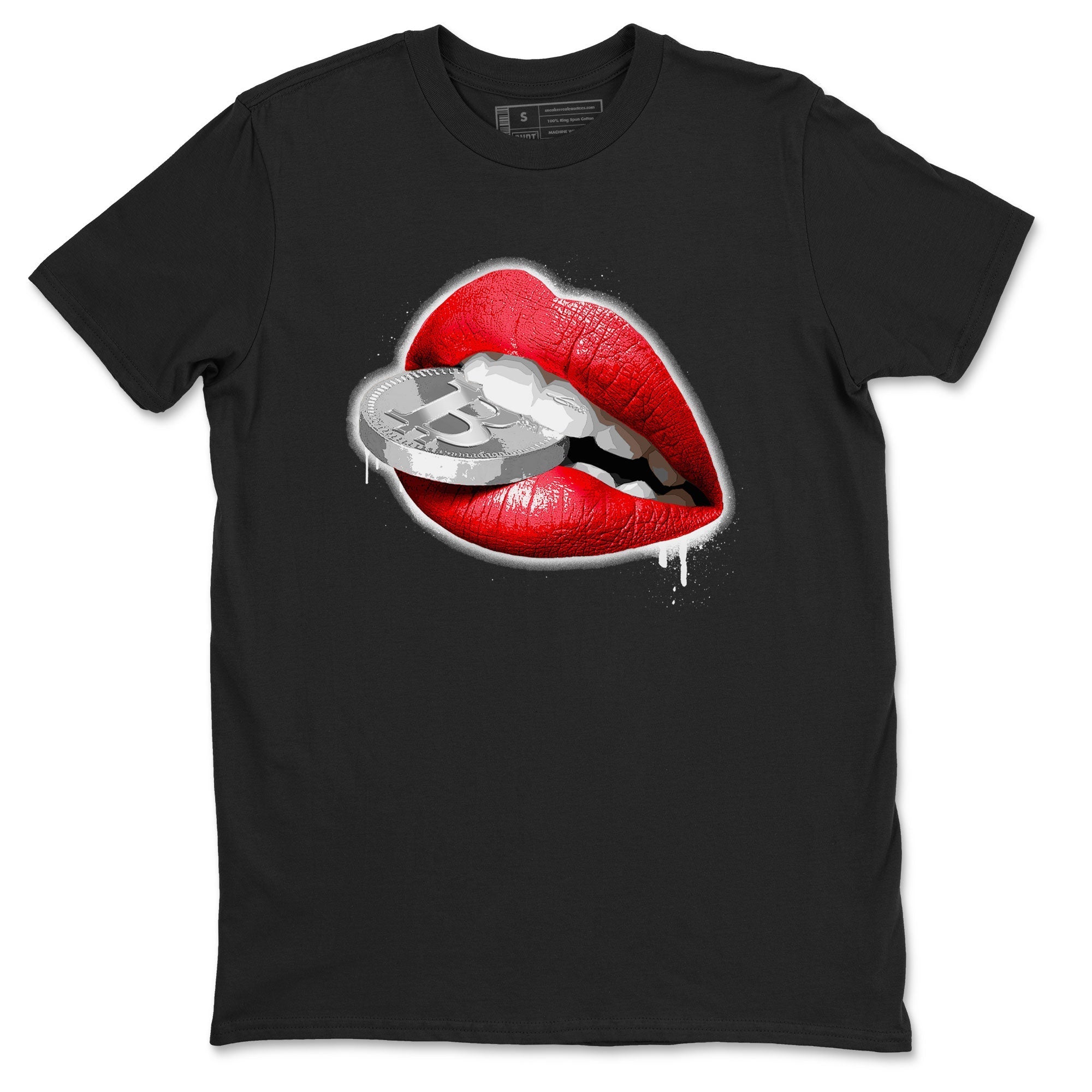 Lips Coin snkmatch Tee - Air Jordan 12 Cherry