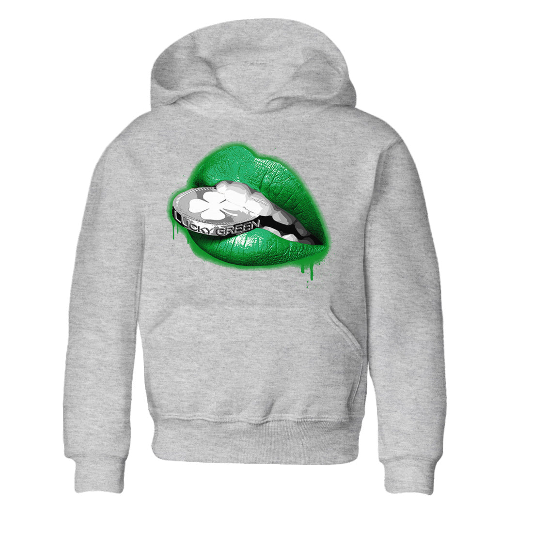 Lips Coin Kids Tops - Air Jordan 3 Lucky Green