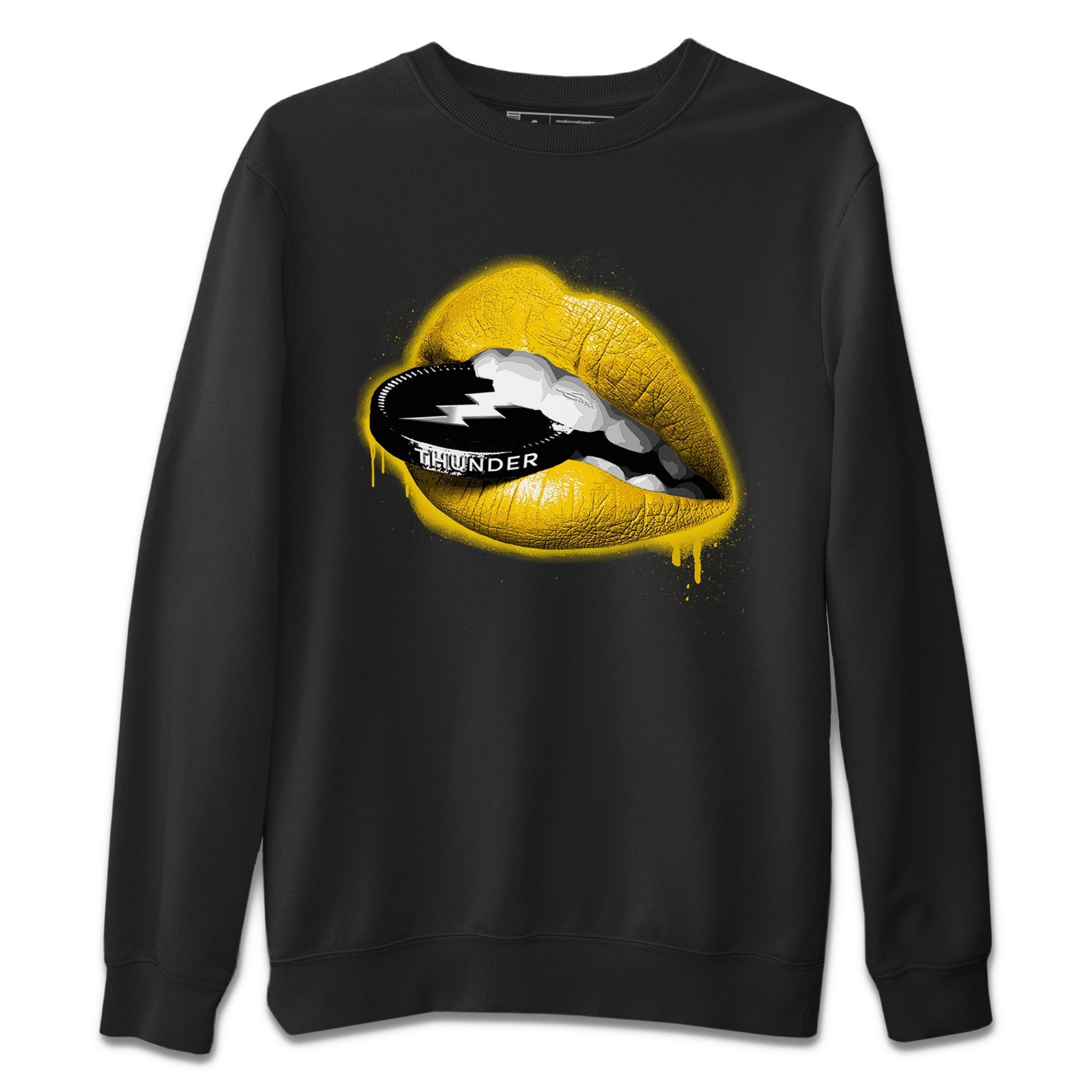 Lips Coin Unisex Tops - Air Jordan 4 Thunder