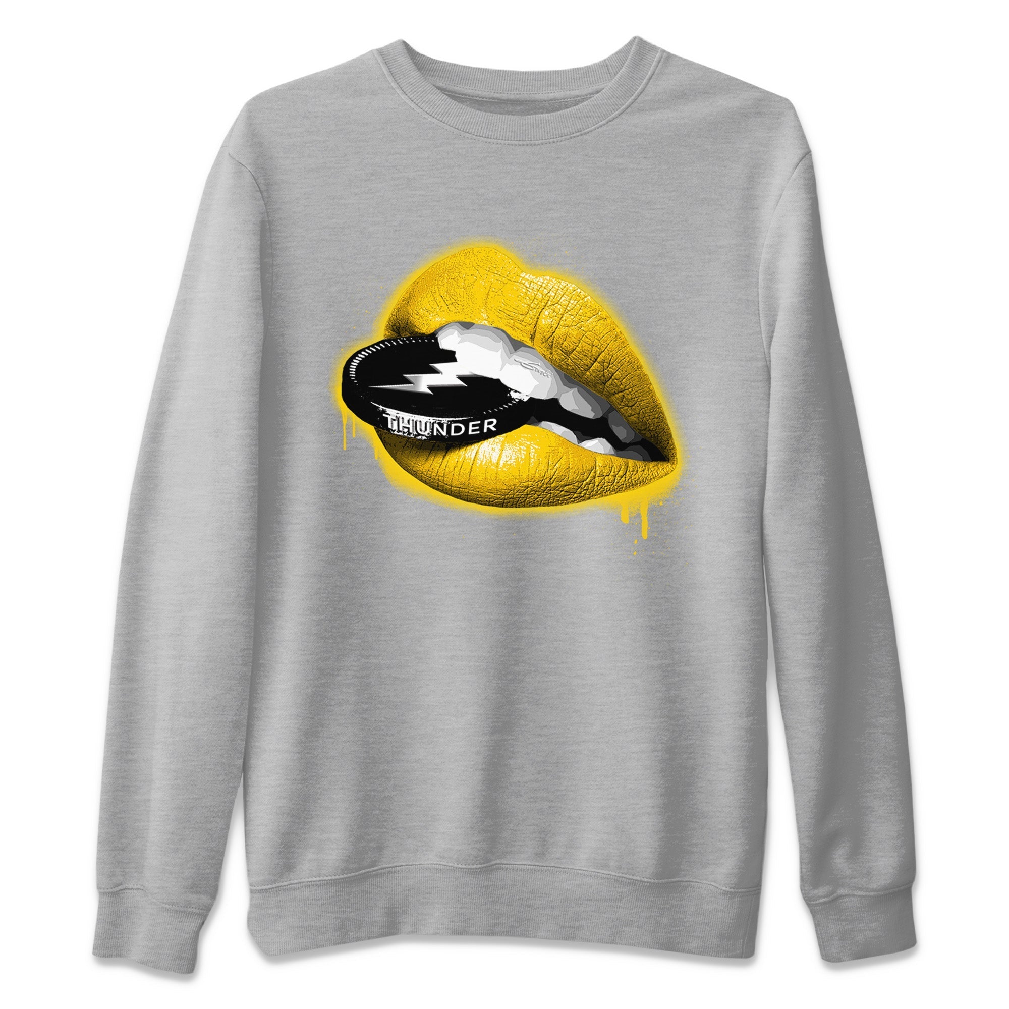 Lips Coin Unisex Tops - Air Jordan 4 Thunder