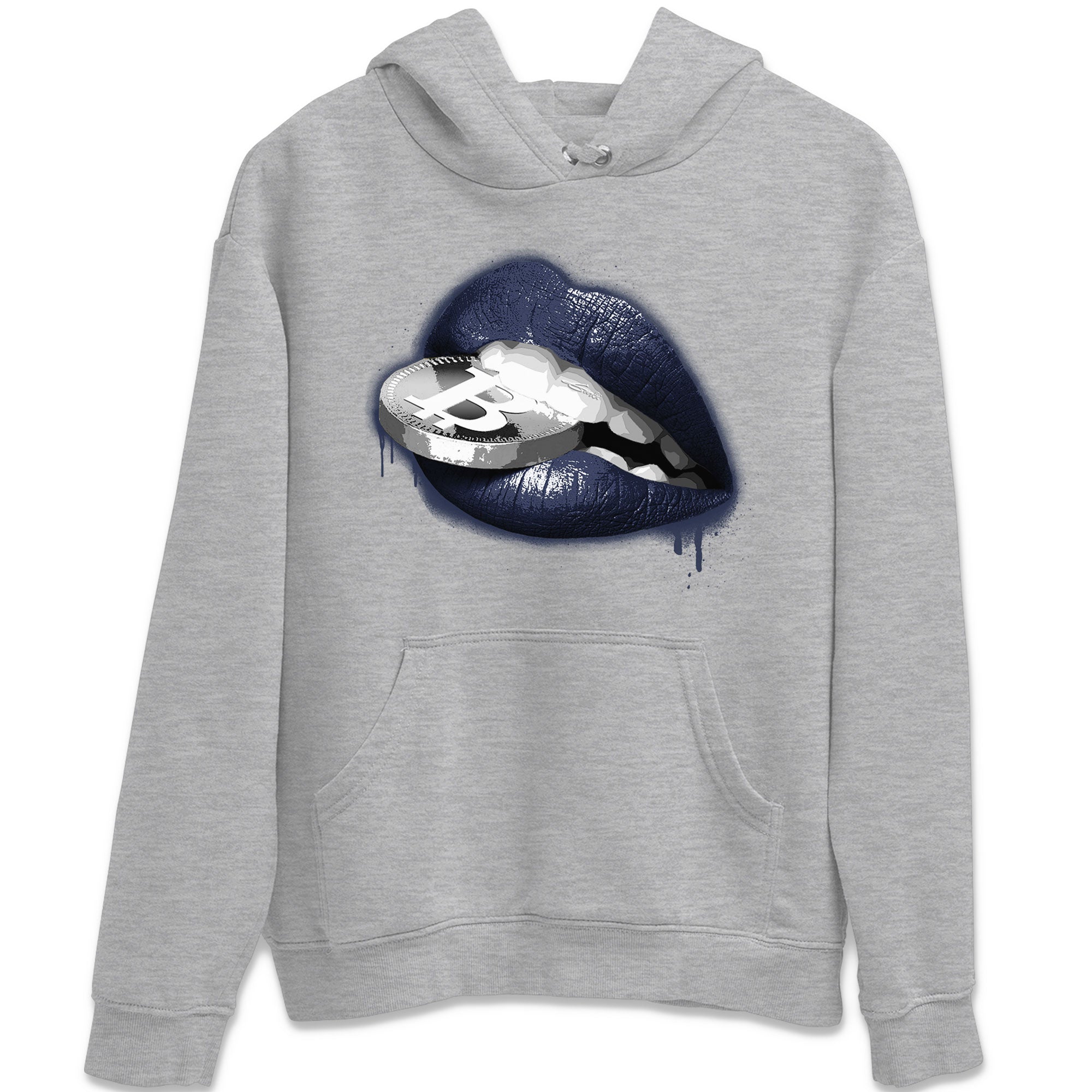 Lips Coin snkmatch Tee - Air Jordan 5 Georgetown