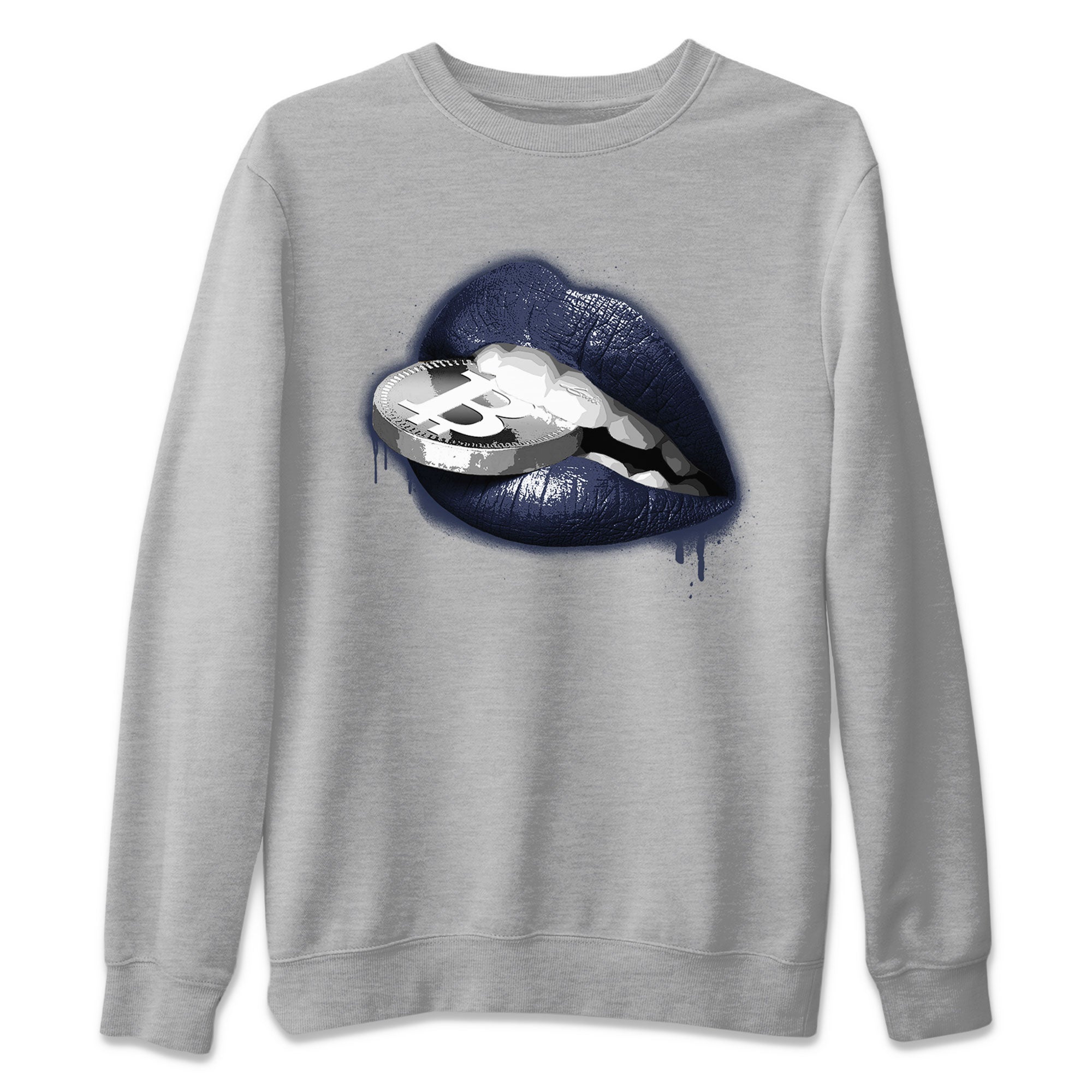 Lips Coin snkmatch Tee - Air Jordan 5 Georgetown