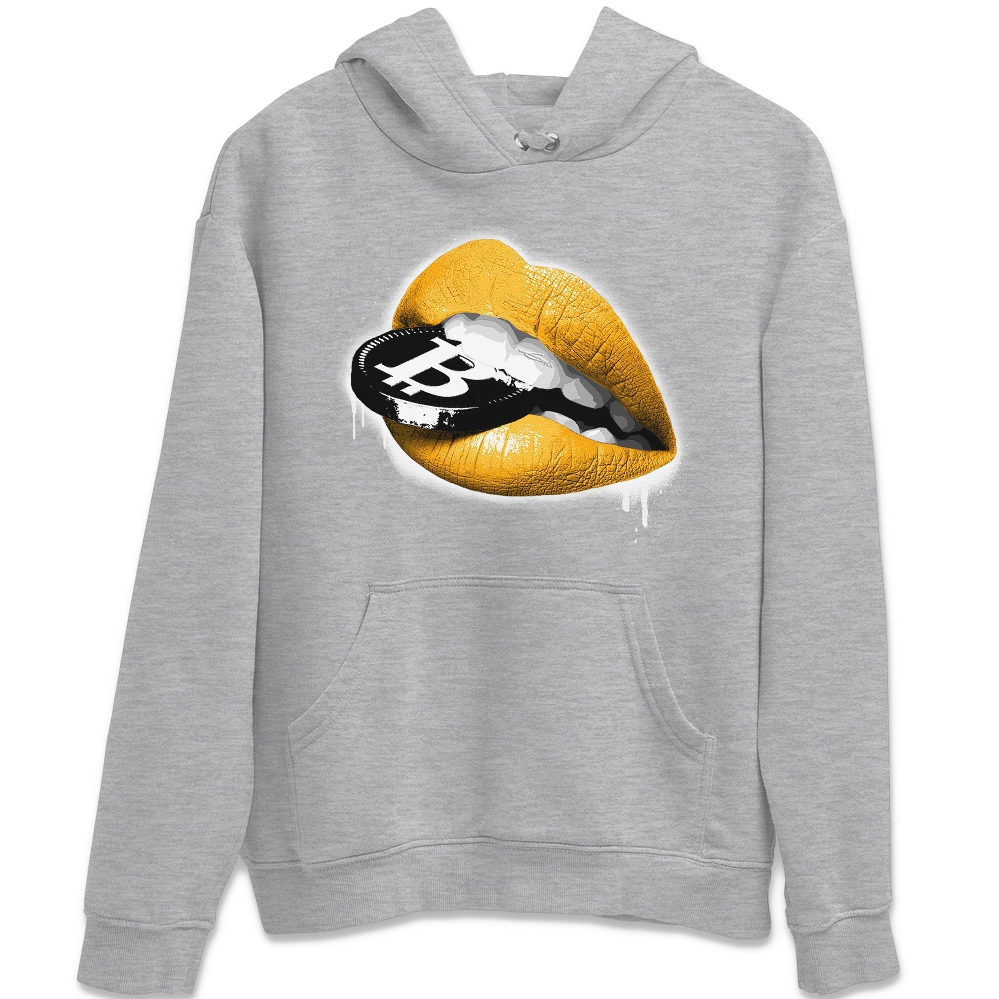Lips Coin Unisex Tops - Air Jordan 1 Yellow Toe