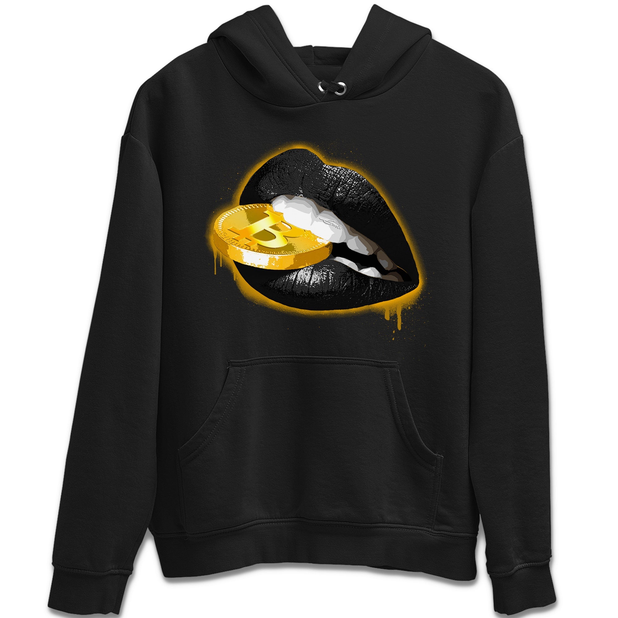 Lips Coin Unisex Tops - Air Jordan 12 Black Taxi