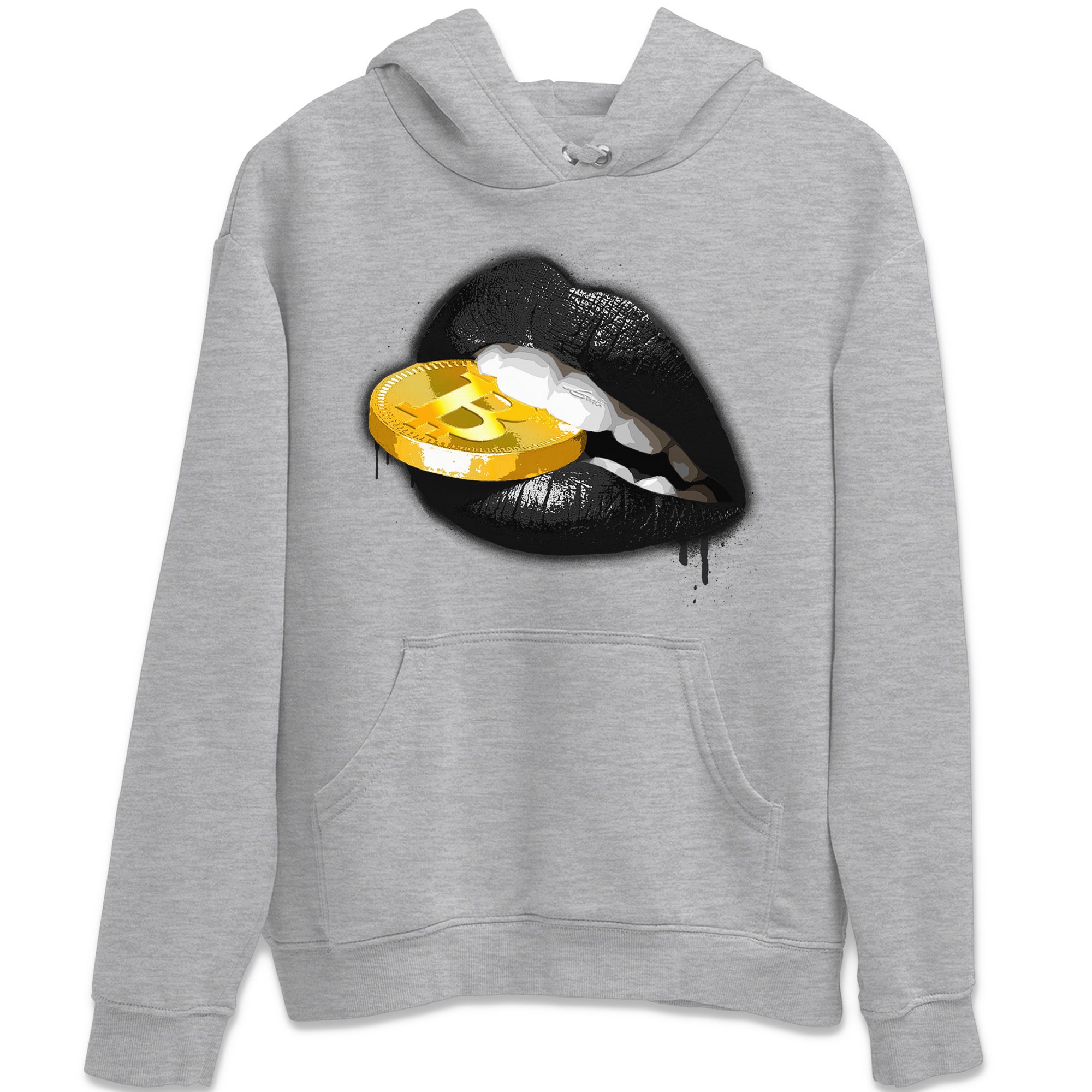 Lips Coin Unisex Tops - Air Jordan 12 Black Taxi