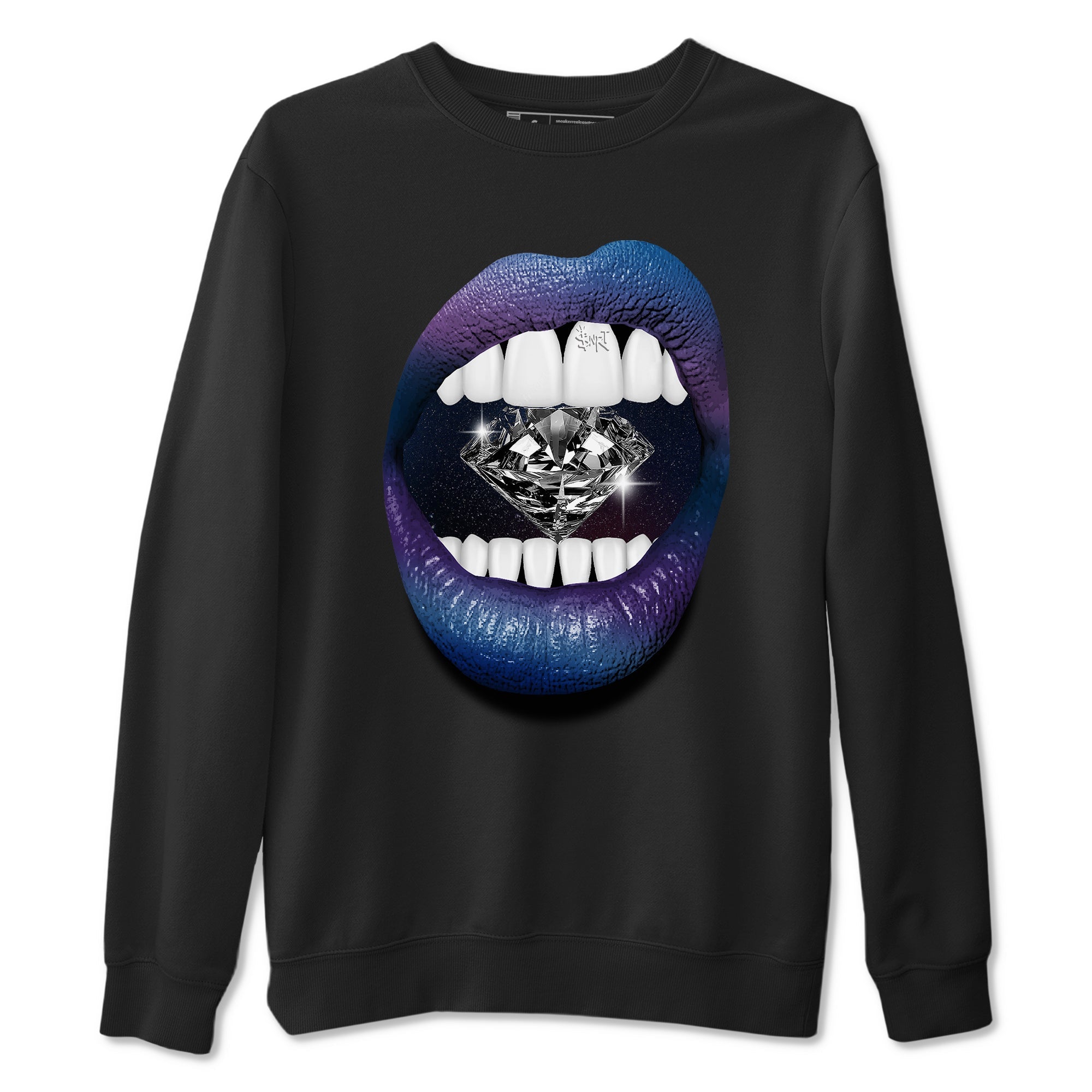 Lips Diamond snkmatch Tees - Air Foamposite One Galaxy