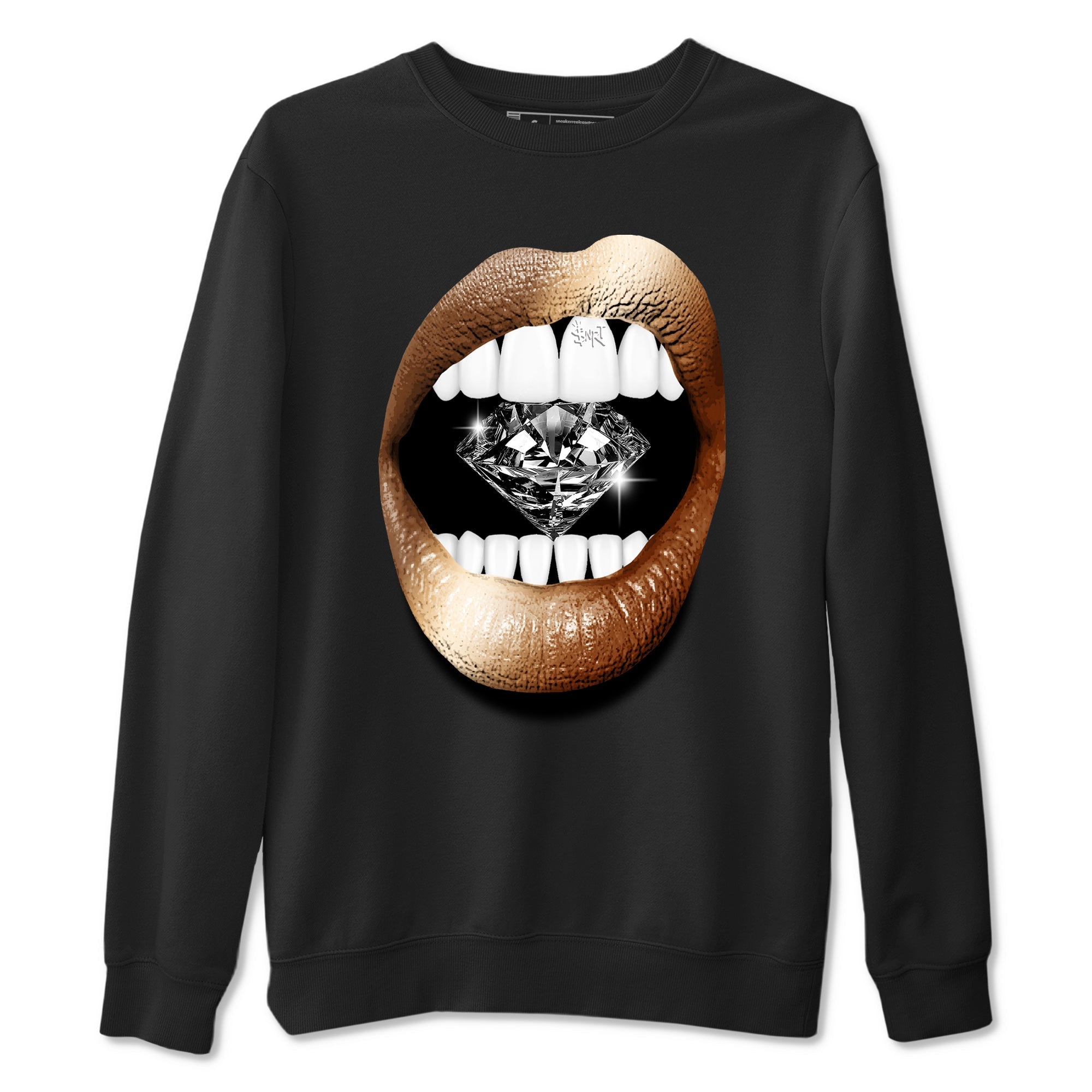 Lips Diamond snkmatch Tees - Air Foamposite One Metallic Copper
