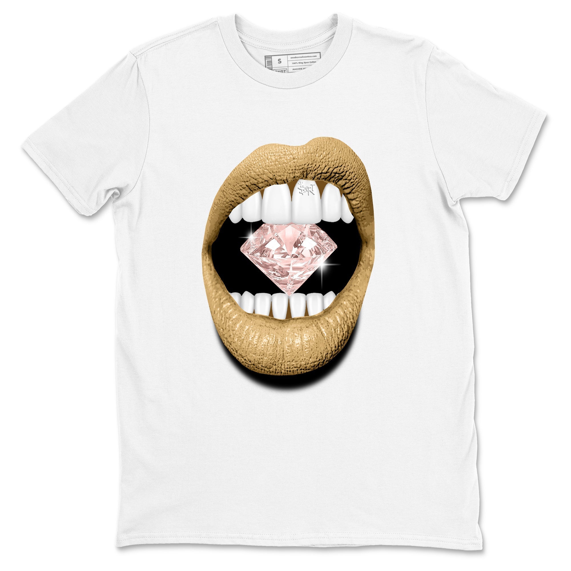 Lips Diamond snkmatch Tees - Air Force 1 Linen