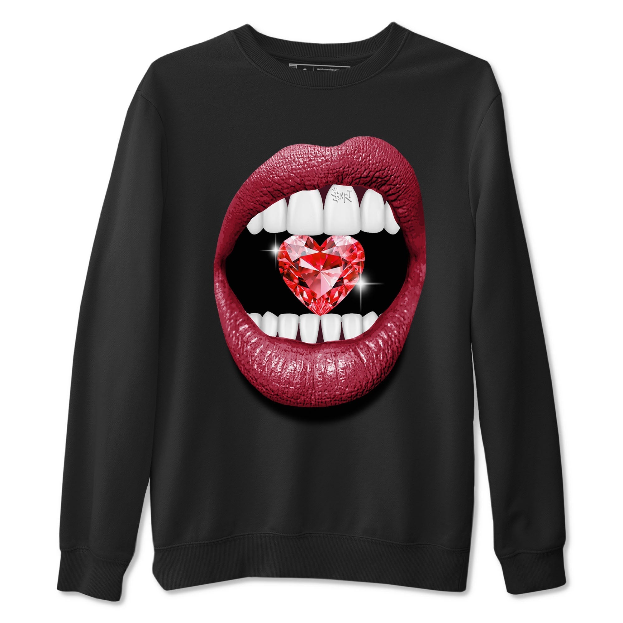 Lips Diamond snkmatch Tees - Air Force 1 Layers Of Love
