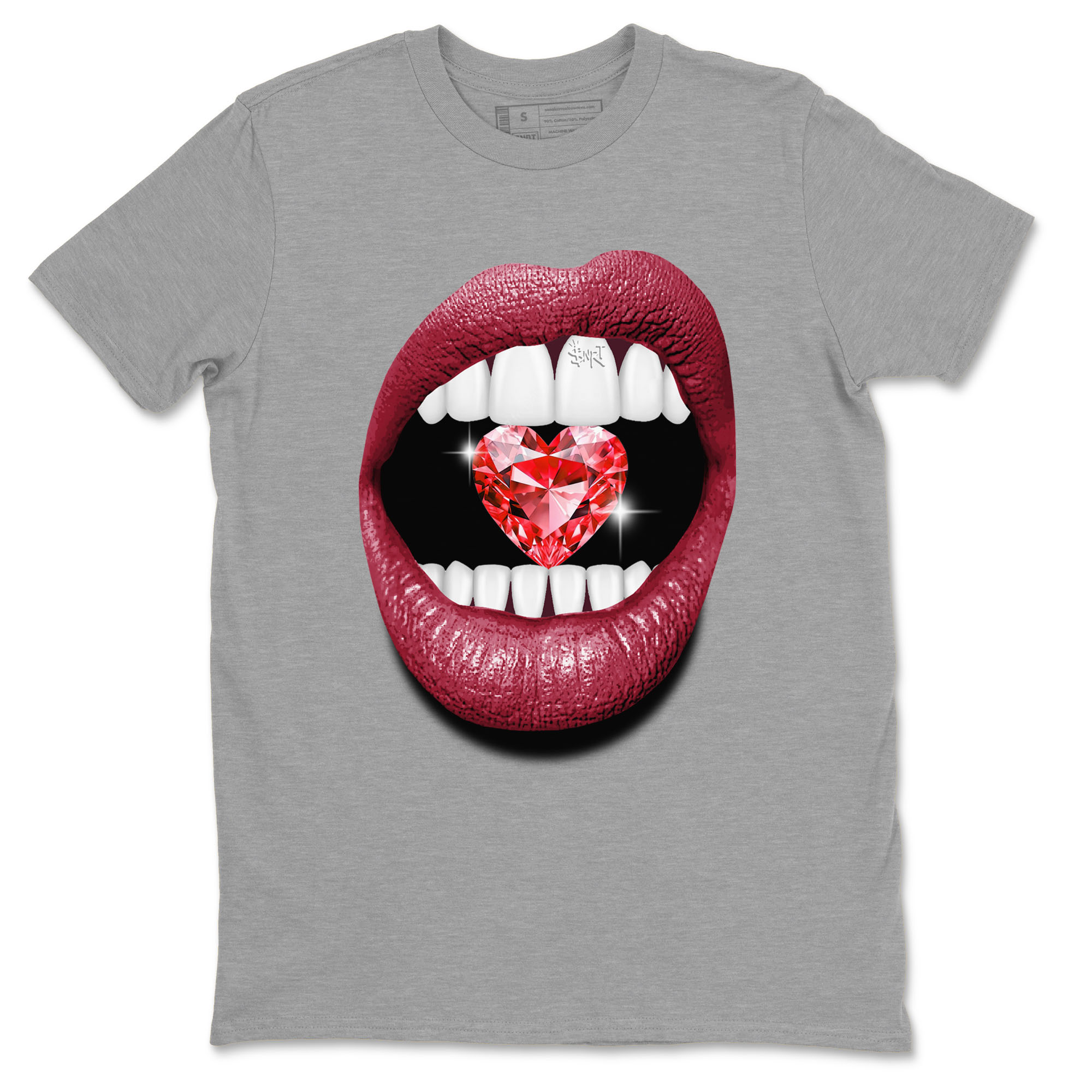 Lips Diamond snkmatch Tees - Air Force 1 Layers Of Love