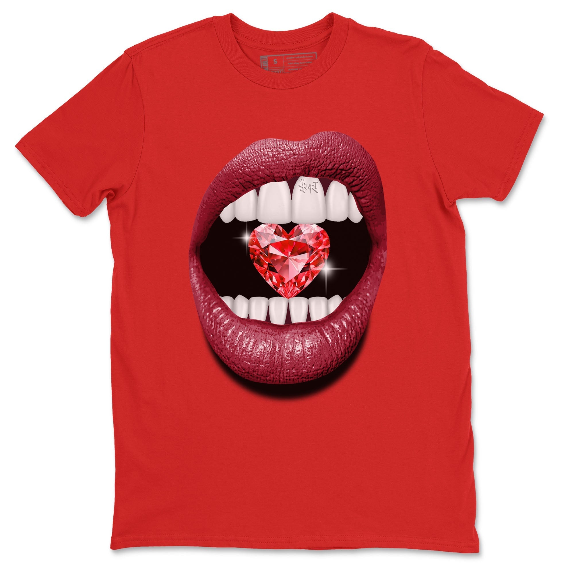 Lips Diamond snkmatch Tees - Air Force 1 Layers Of Love