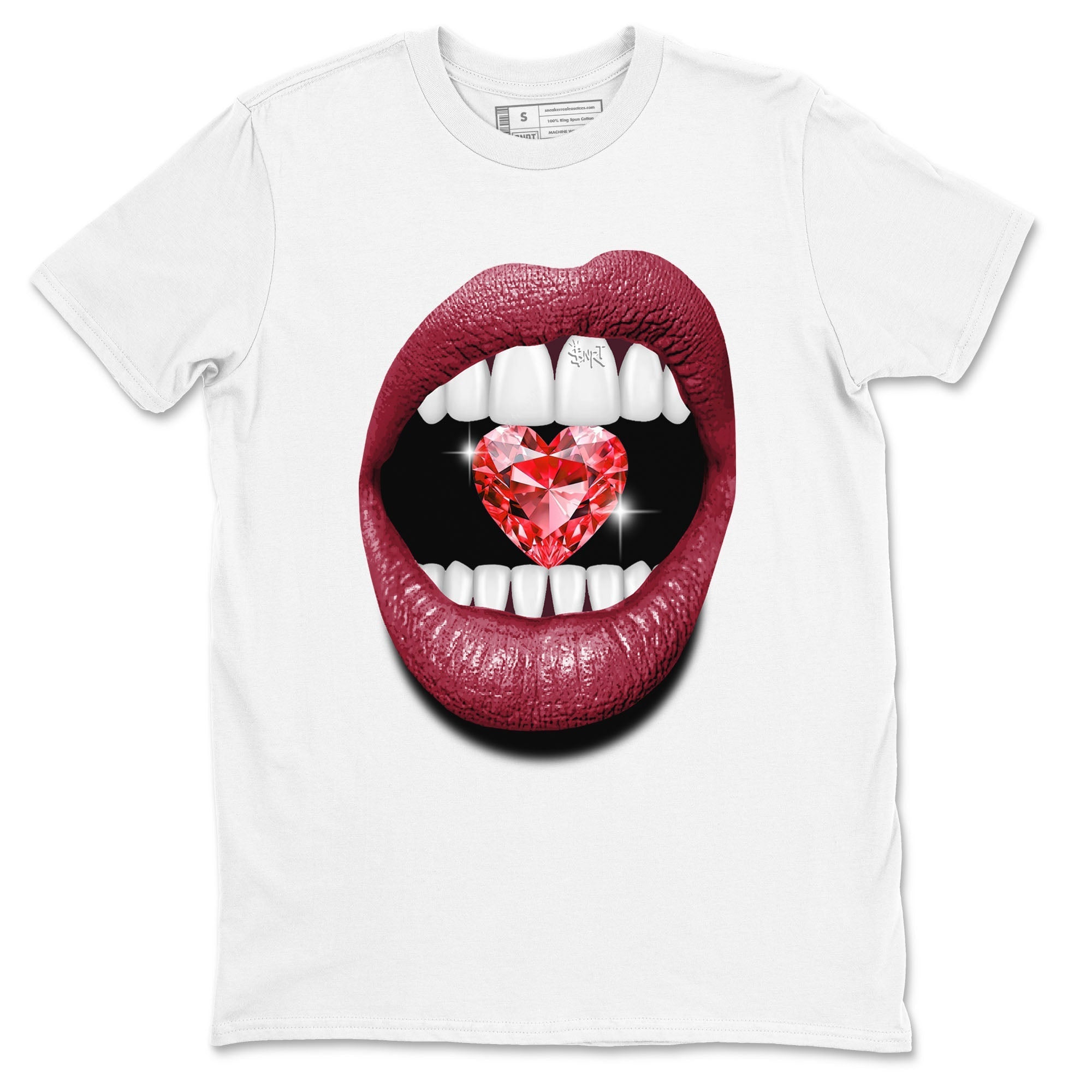 Lips Diamond snkmatch Tees - Air Force 1 Layers Of Love