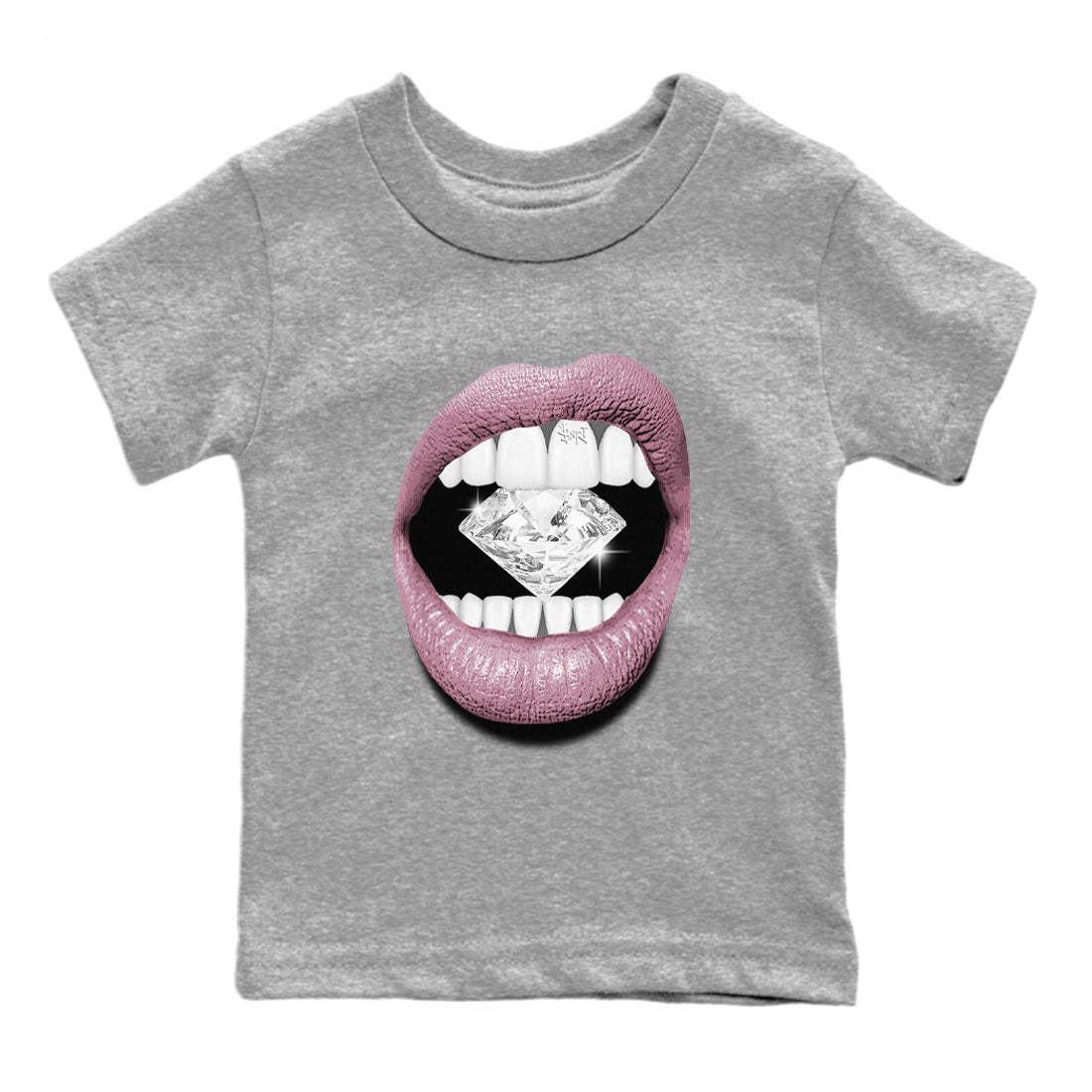 Lips Diamond snkmatch Tee Kids - Air Jordan 1 Mauve