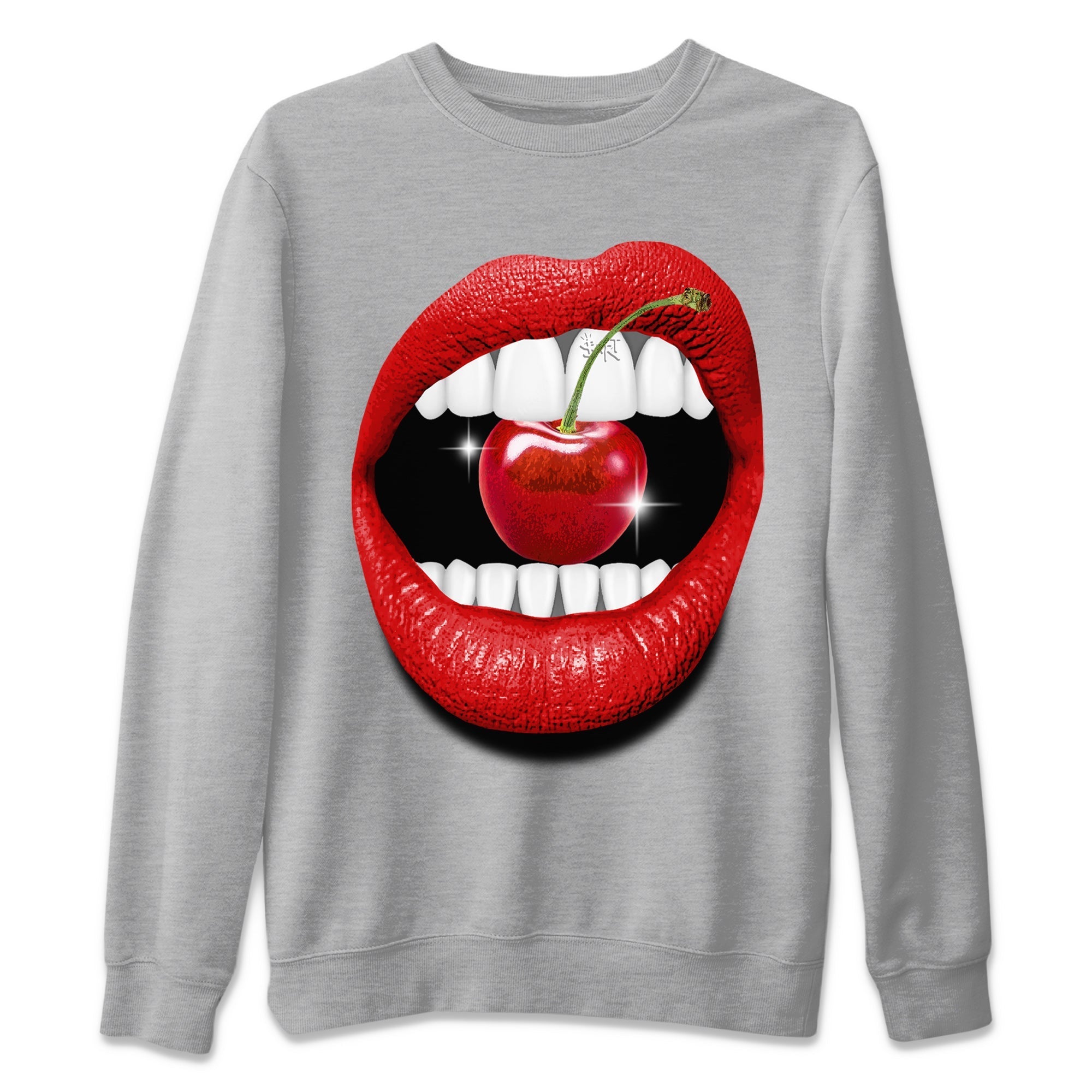 Lips Diamond Unisex Tops - Air Jordan 12 Cherry