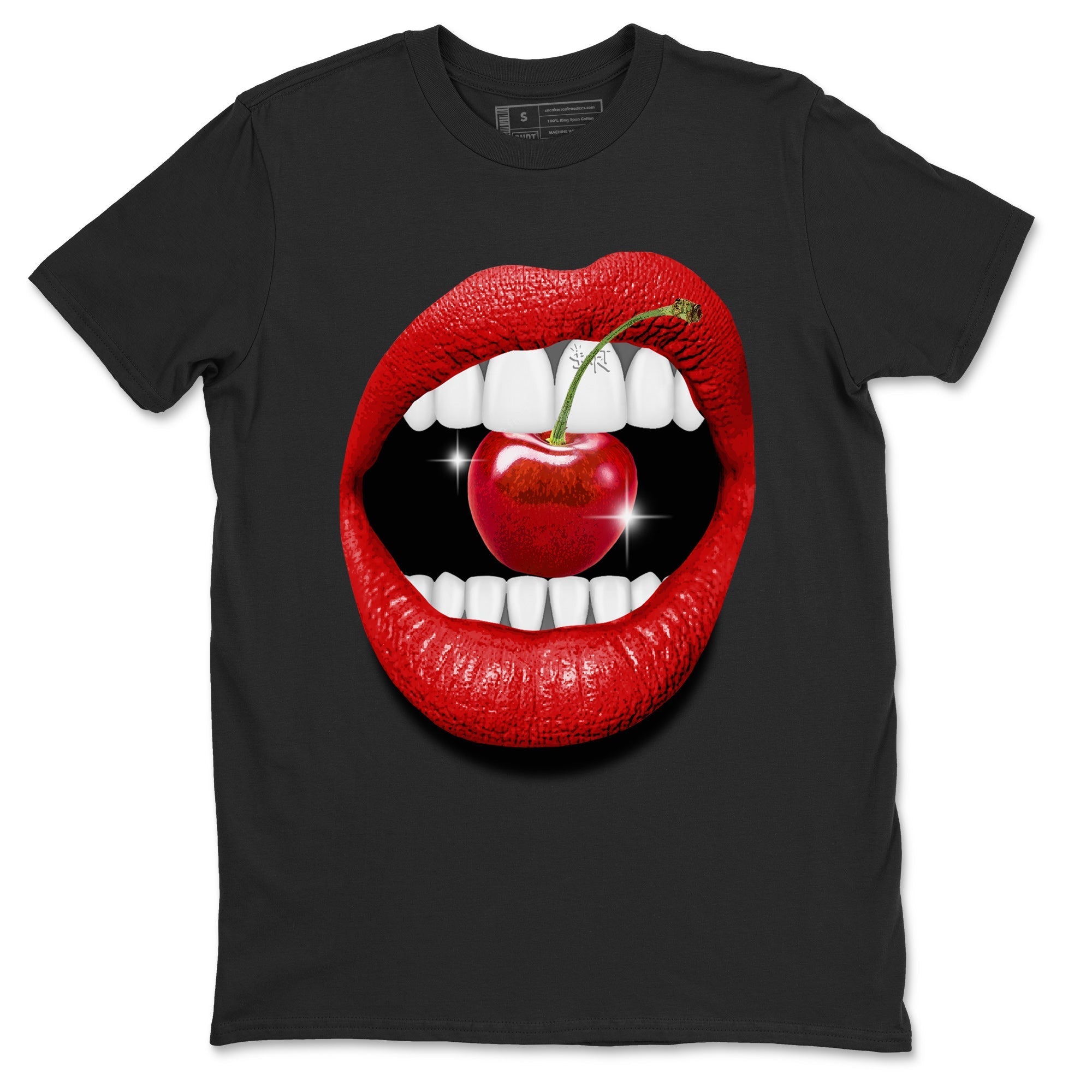Lips Diamond Unisex Tops - Air Jordan 12 Cherry