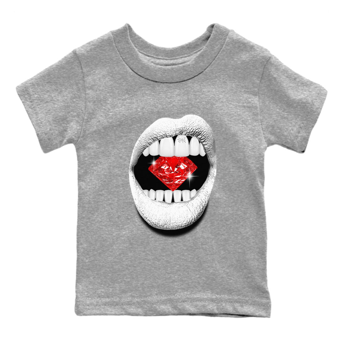 Lips Diamond snkmatch Tees Kids - Air Jordan 12 Taxi Flip