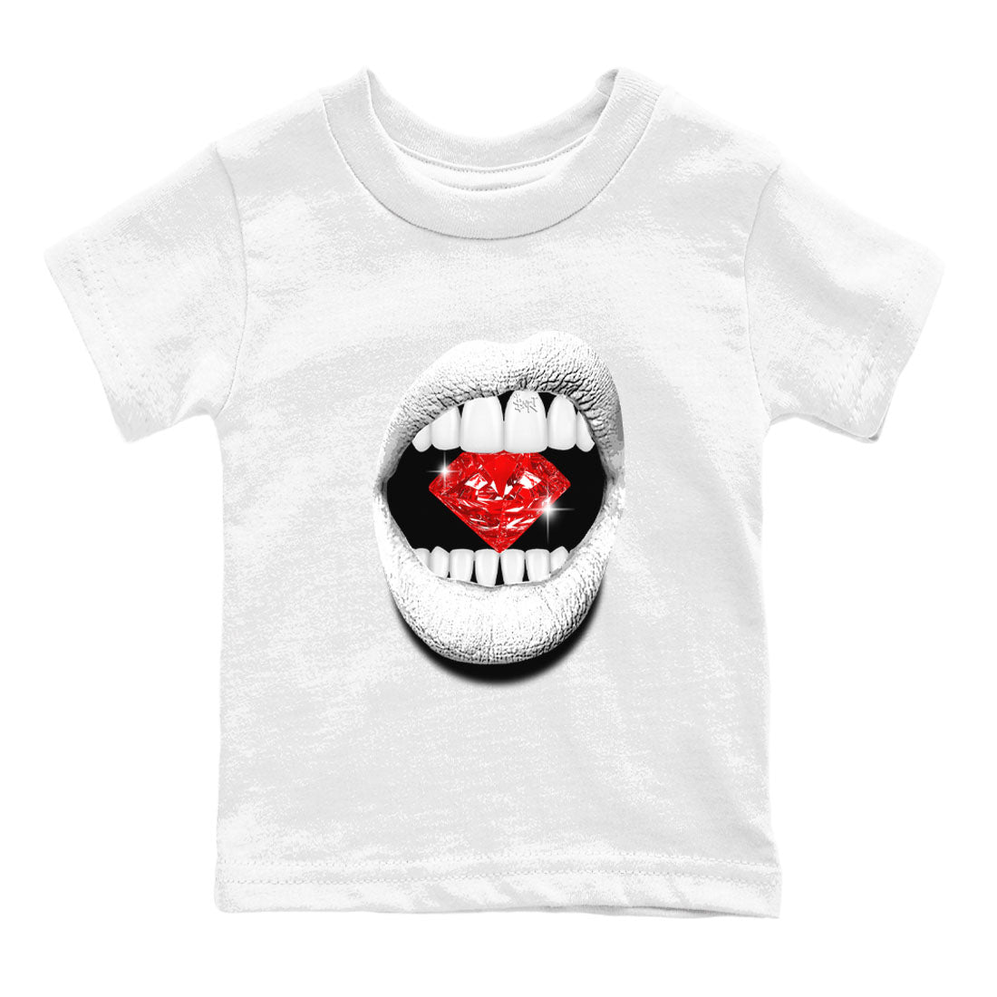 Lips Diamond snkmatch Tees Kids - Air Jordan 12 Taxi Flip