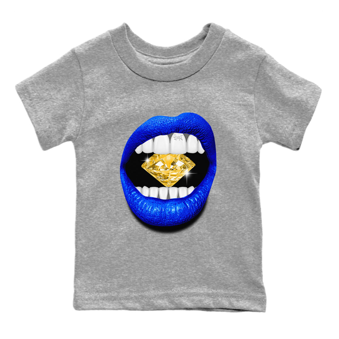 Lips Diamond Kids Tops - Air Jordan 14 Laney