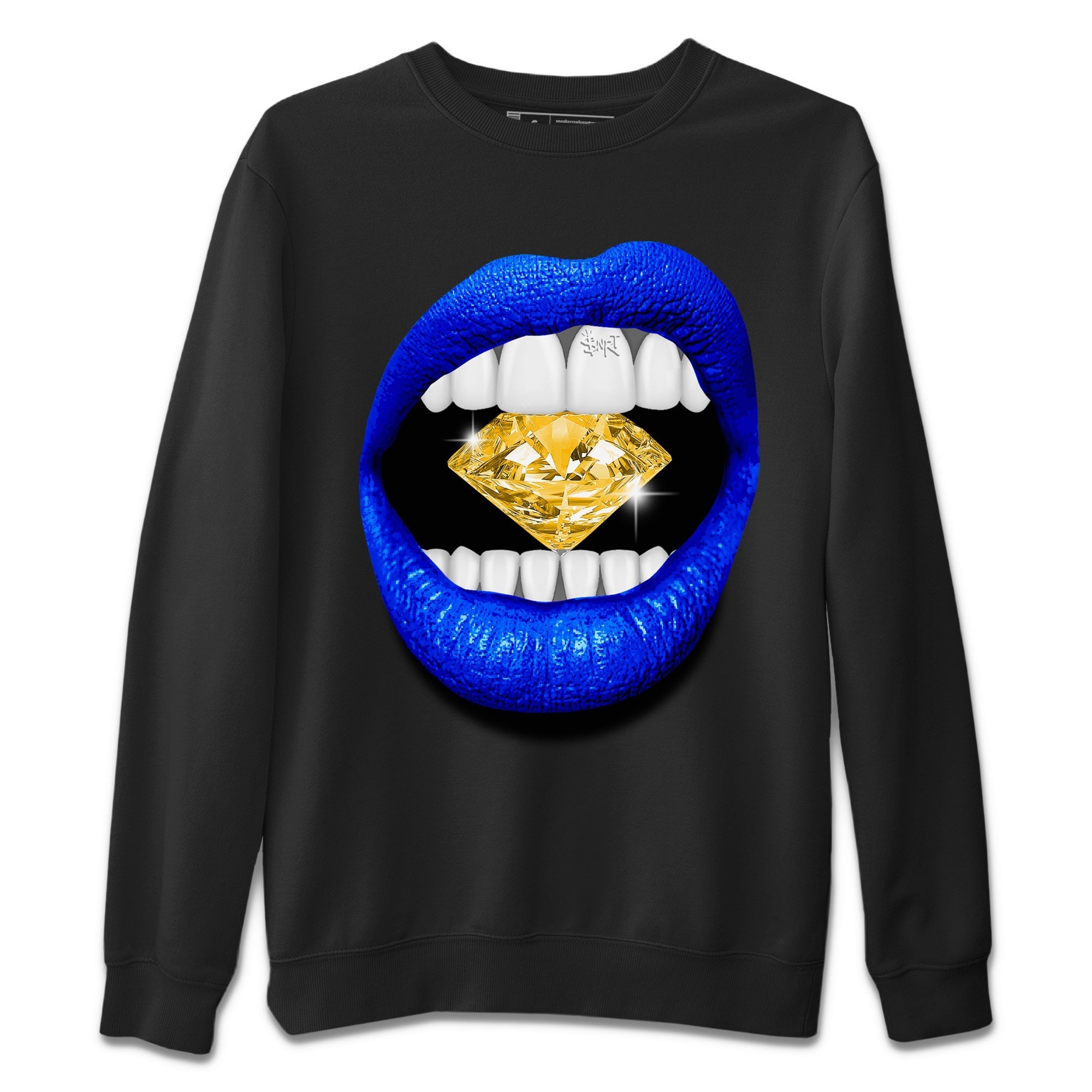 Lips Diamond Unisex Tops - Air Jordan 14 Laney