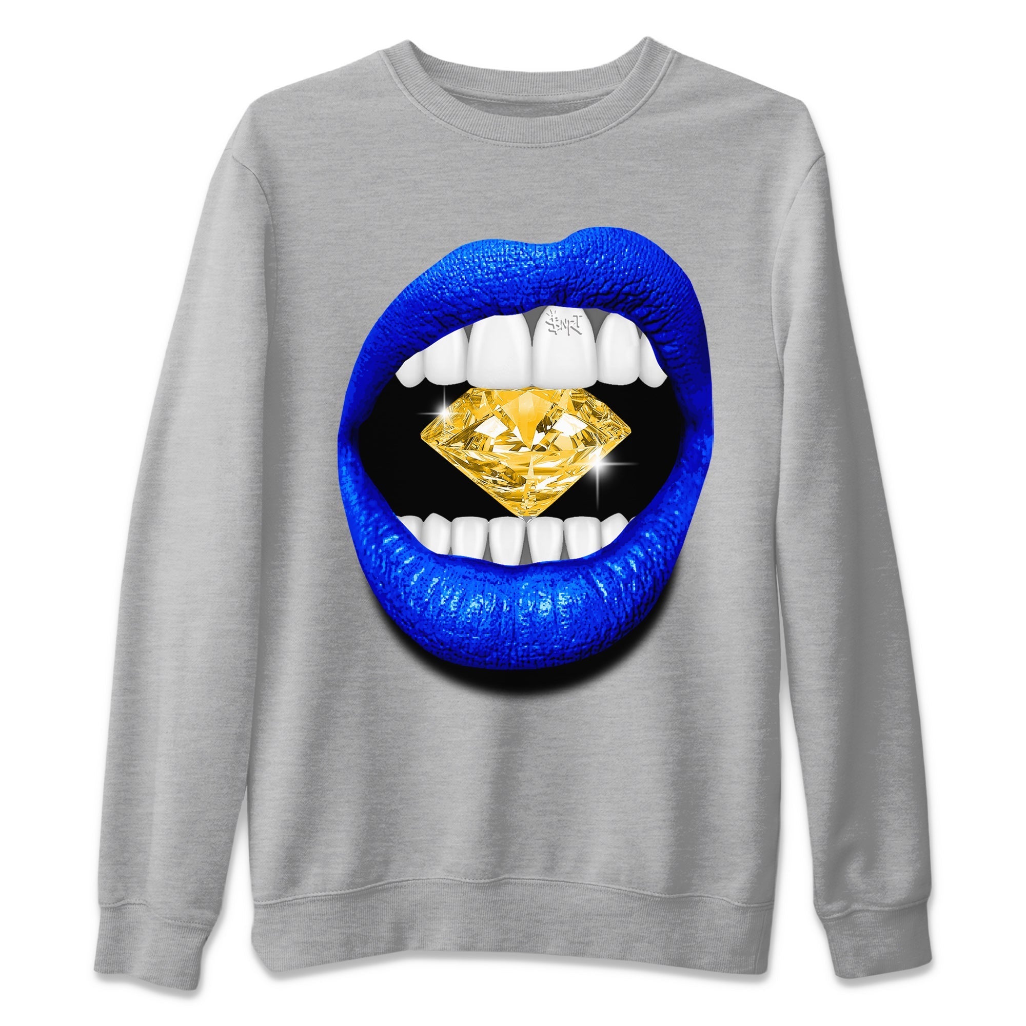 Lips Diamond Unisex Tops - Air Jordan 14 Laney